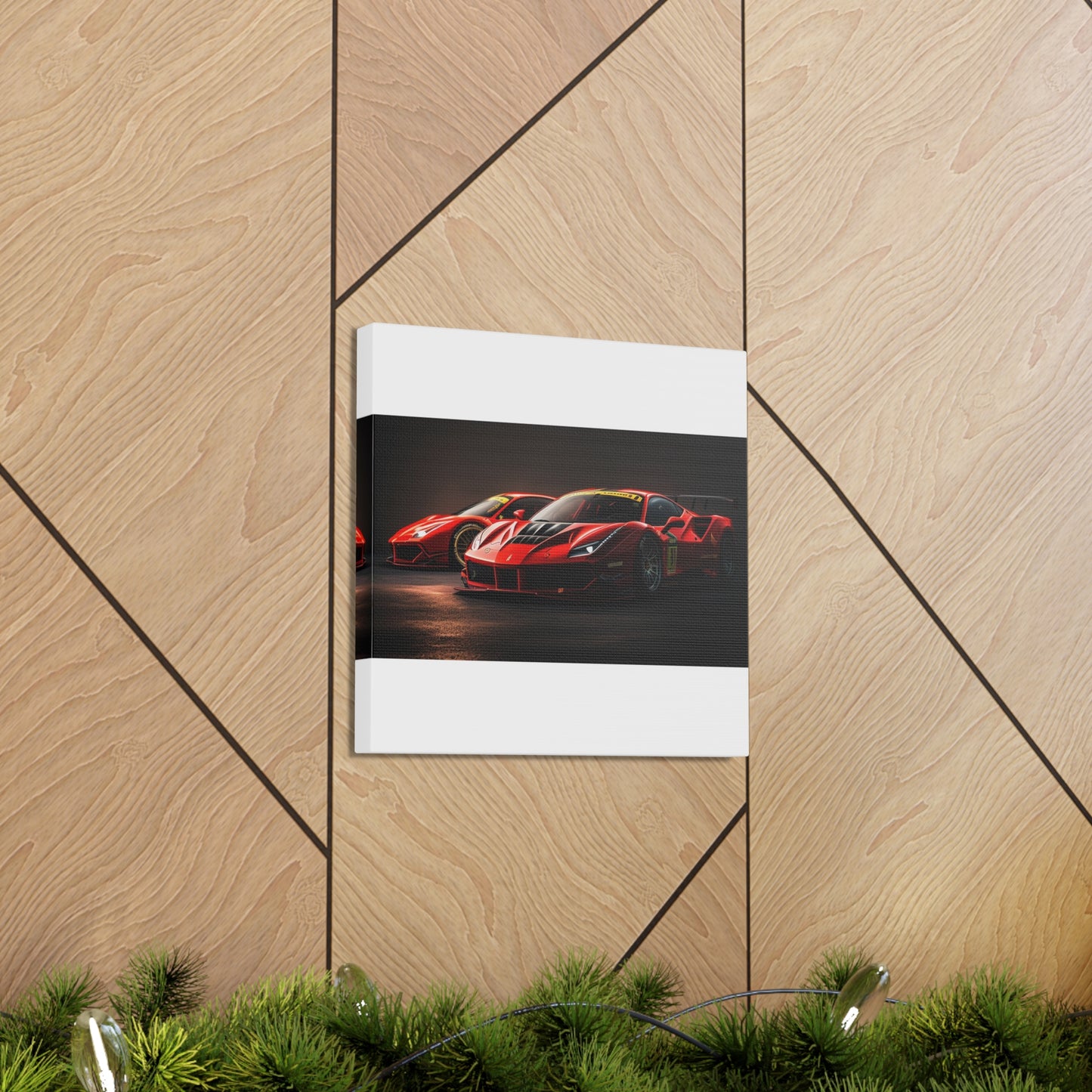 Canvas Gallery Wraps Ferrari Red 4