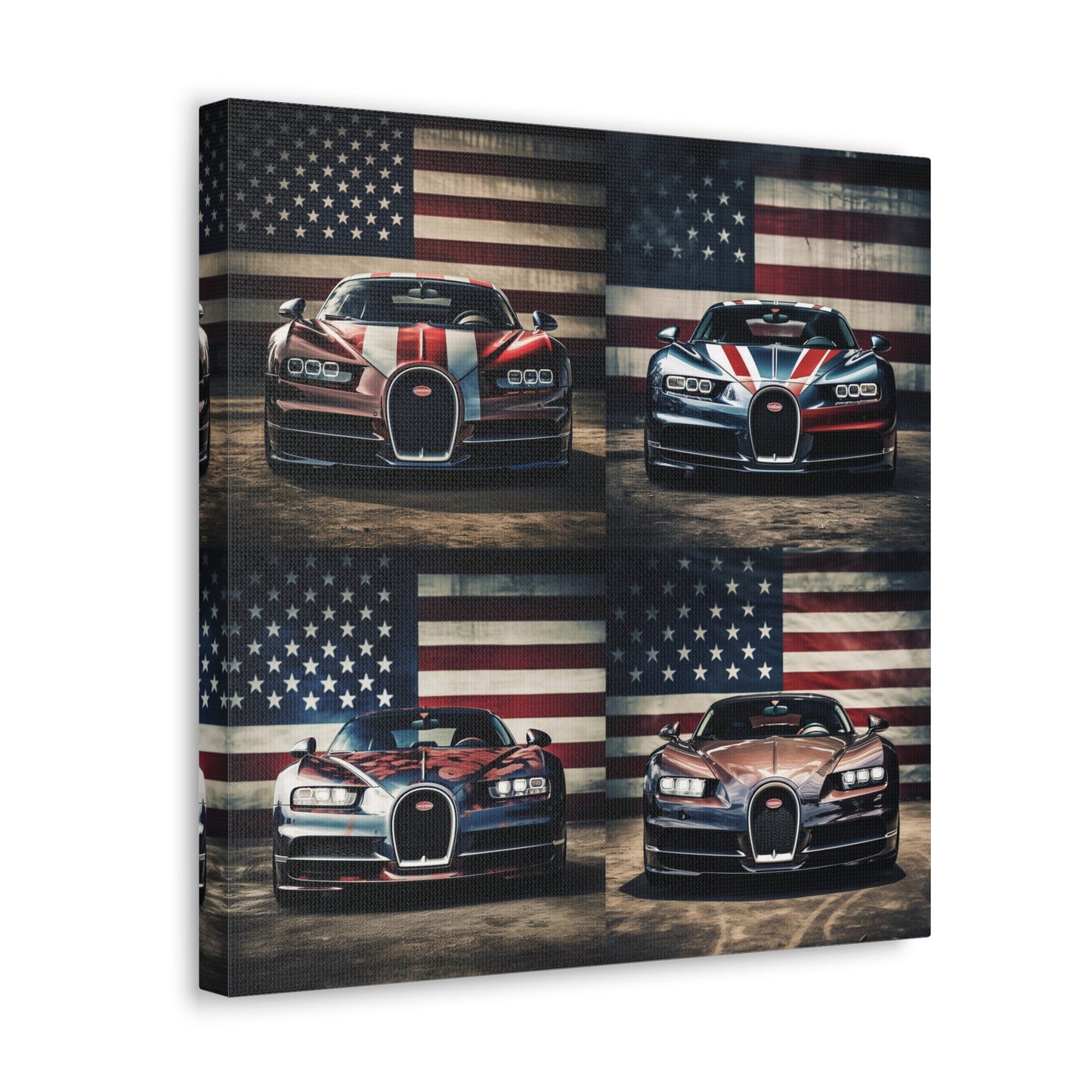 Canvas Gallery Wraps Bugatti Flag 5