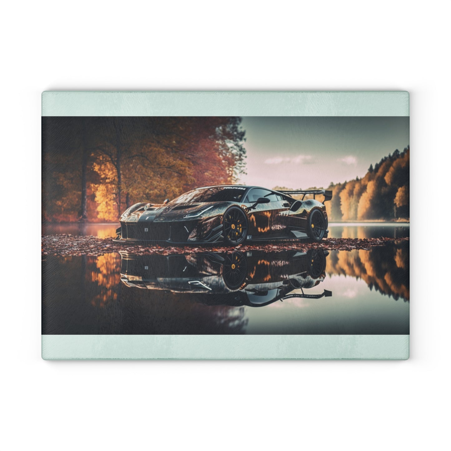 Glass Cutting Board Ferrari Lake 1