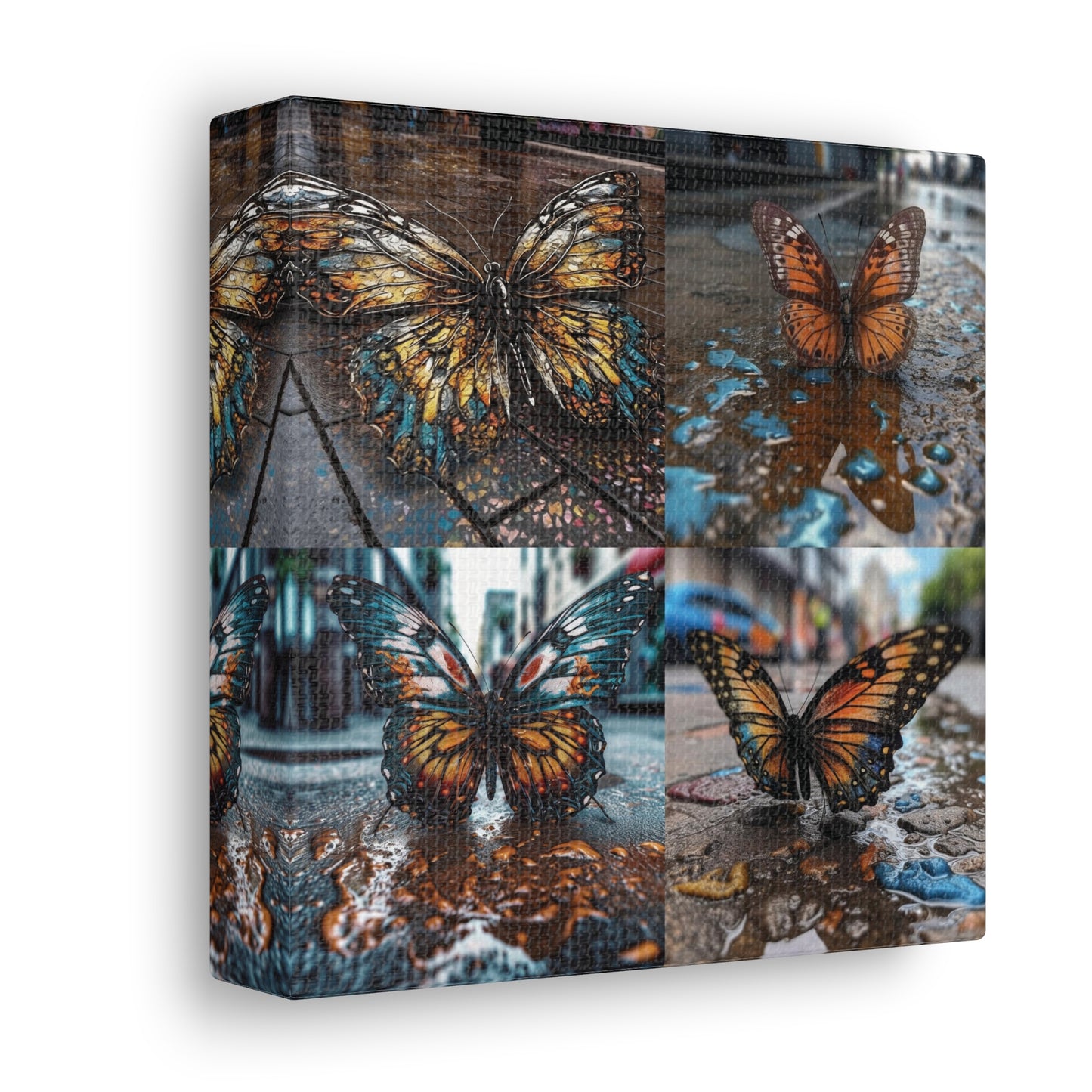 Canvas Gallery Wraps Water Butterfly Street 5