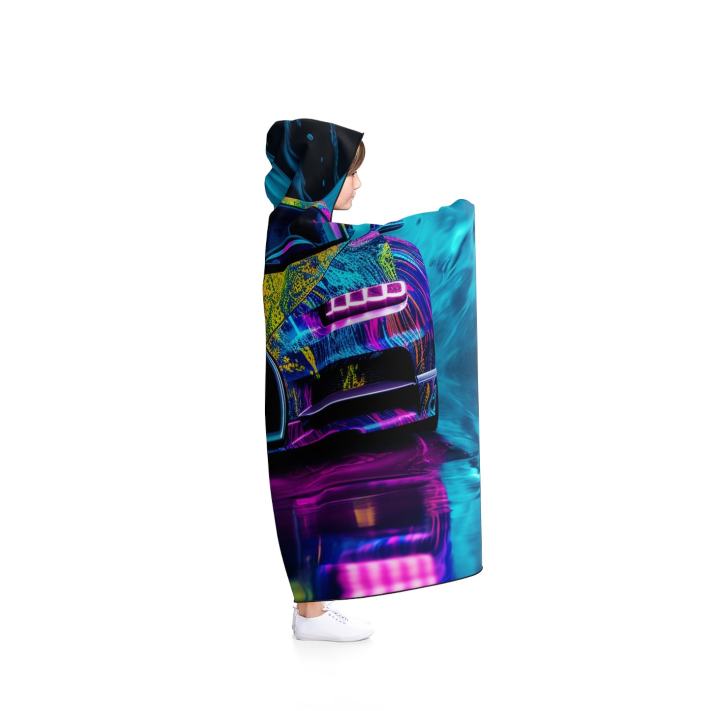 Hooded Blanket Bugatti Water 2