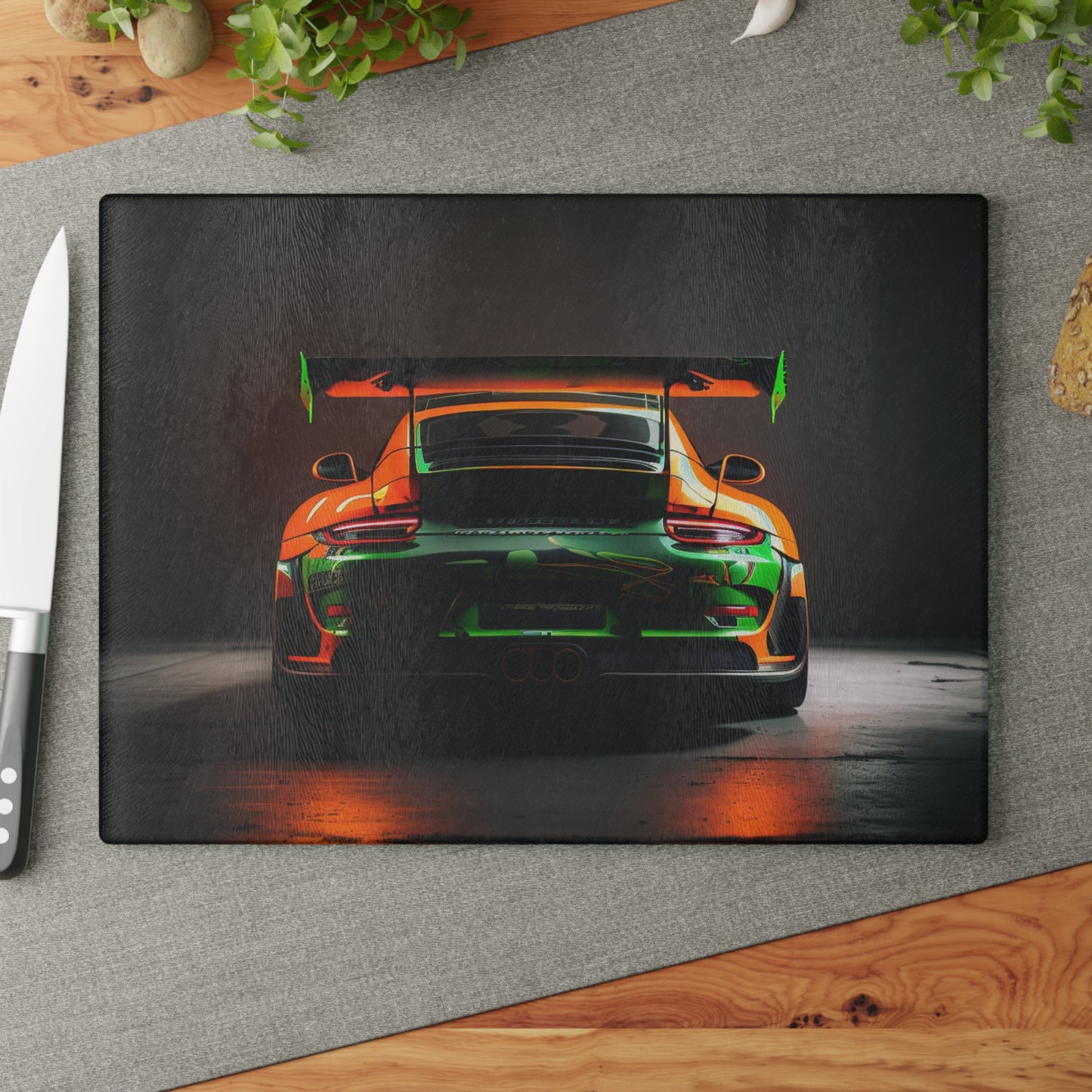 Glass Cutting Board Porsche Color 3