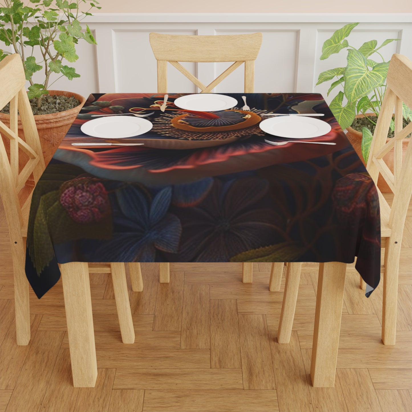 Tablecloth Flower Arangment 3