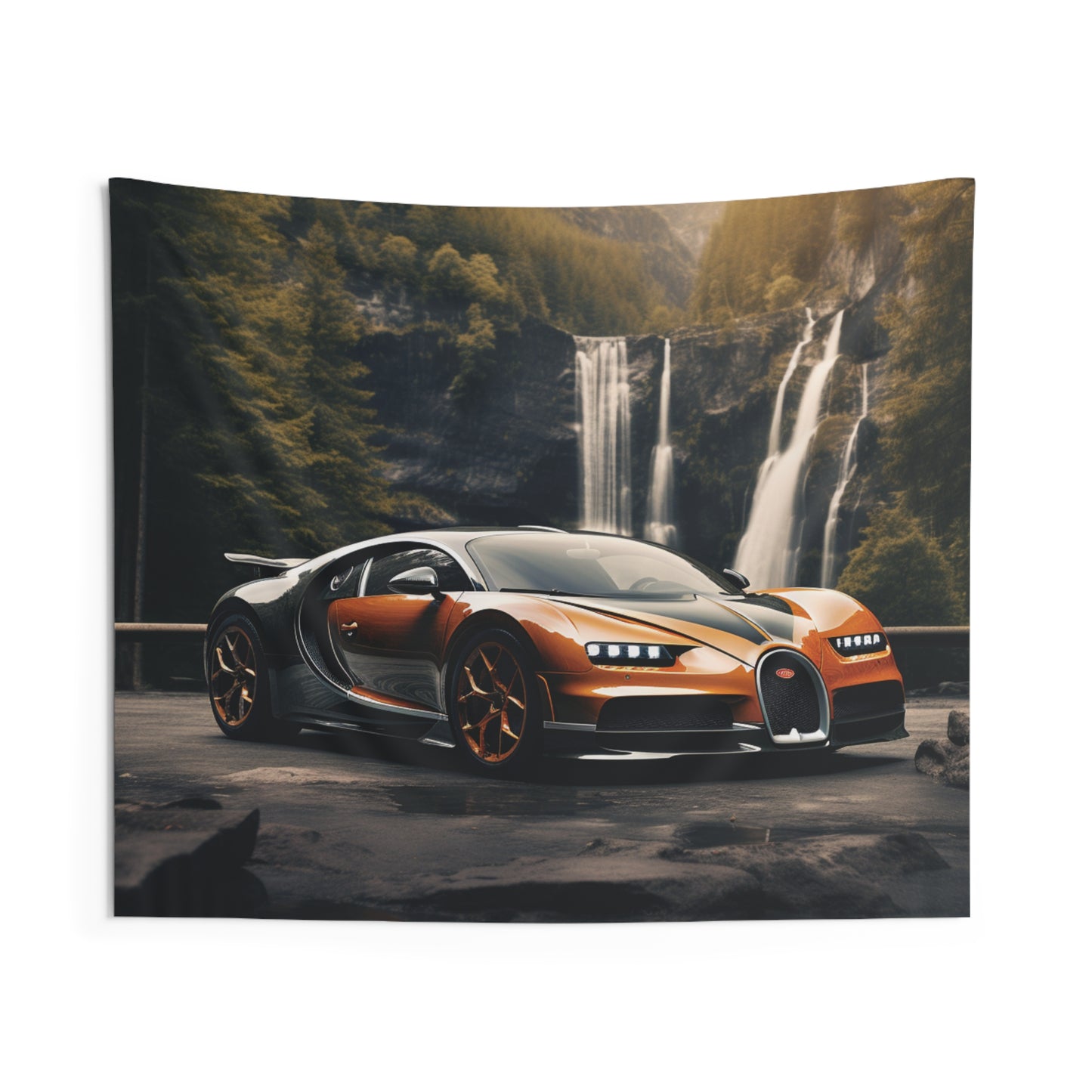 Indoor Wall Tapestries Bugatti Waterfall 3