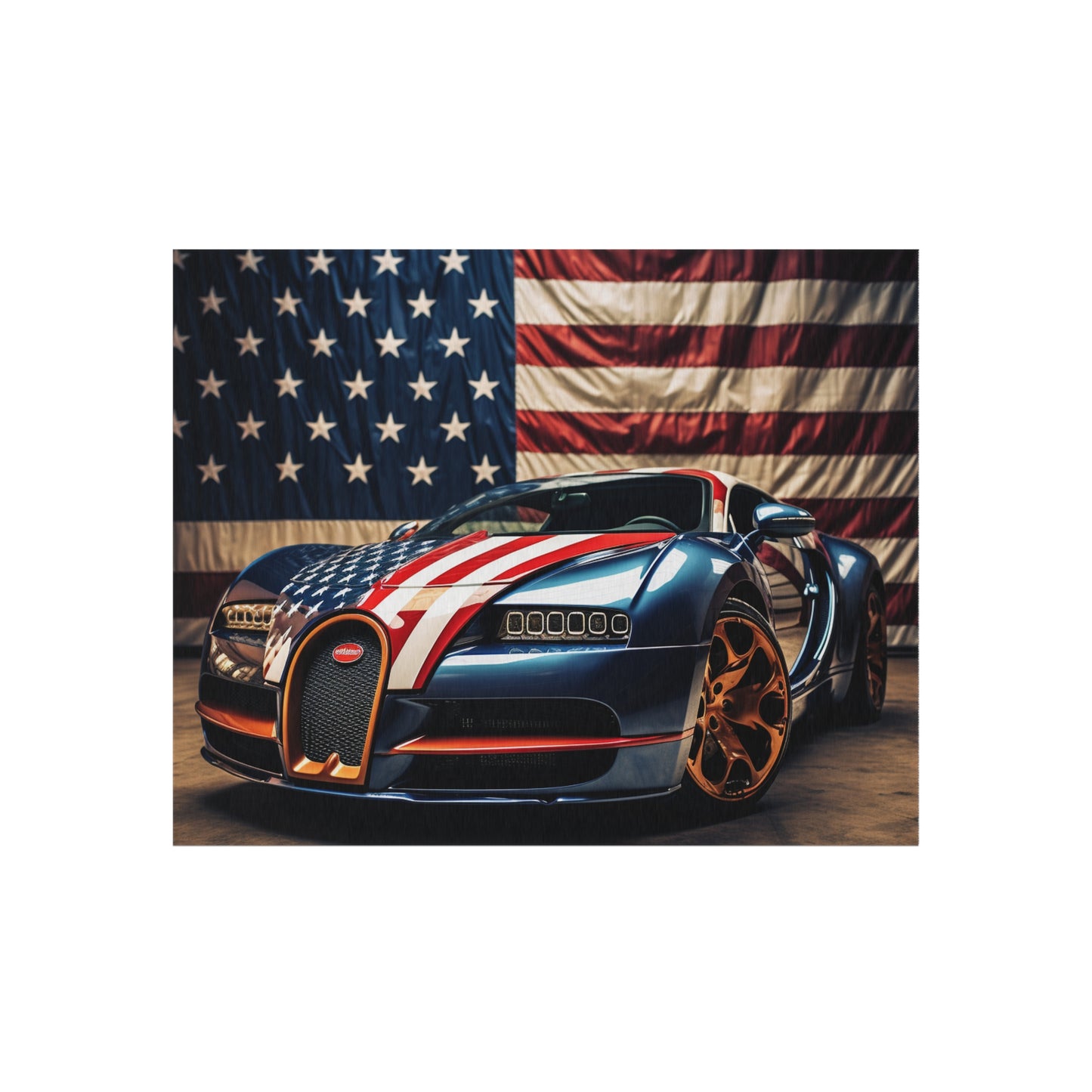 Outdoor Rug  Bugatti Flag American 4