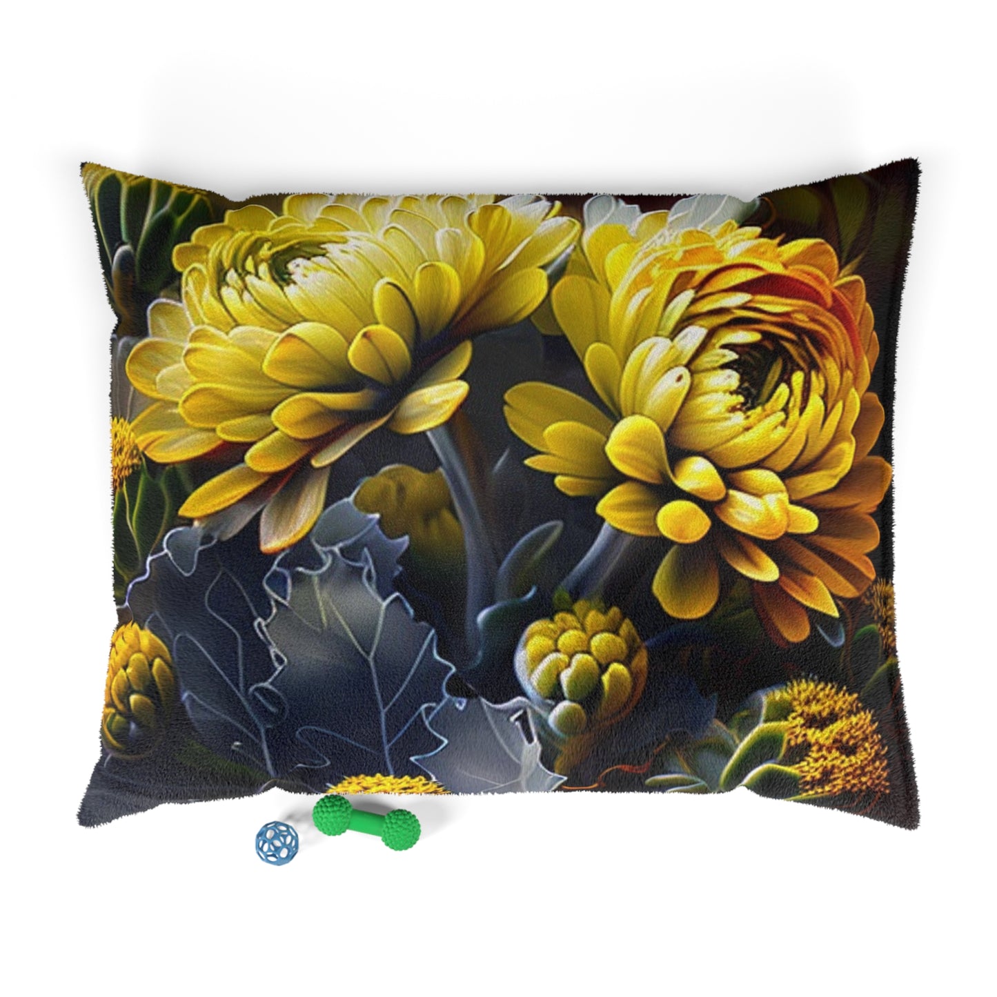 Pet Bed Yellow Hermosas Flores Amarillas 1