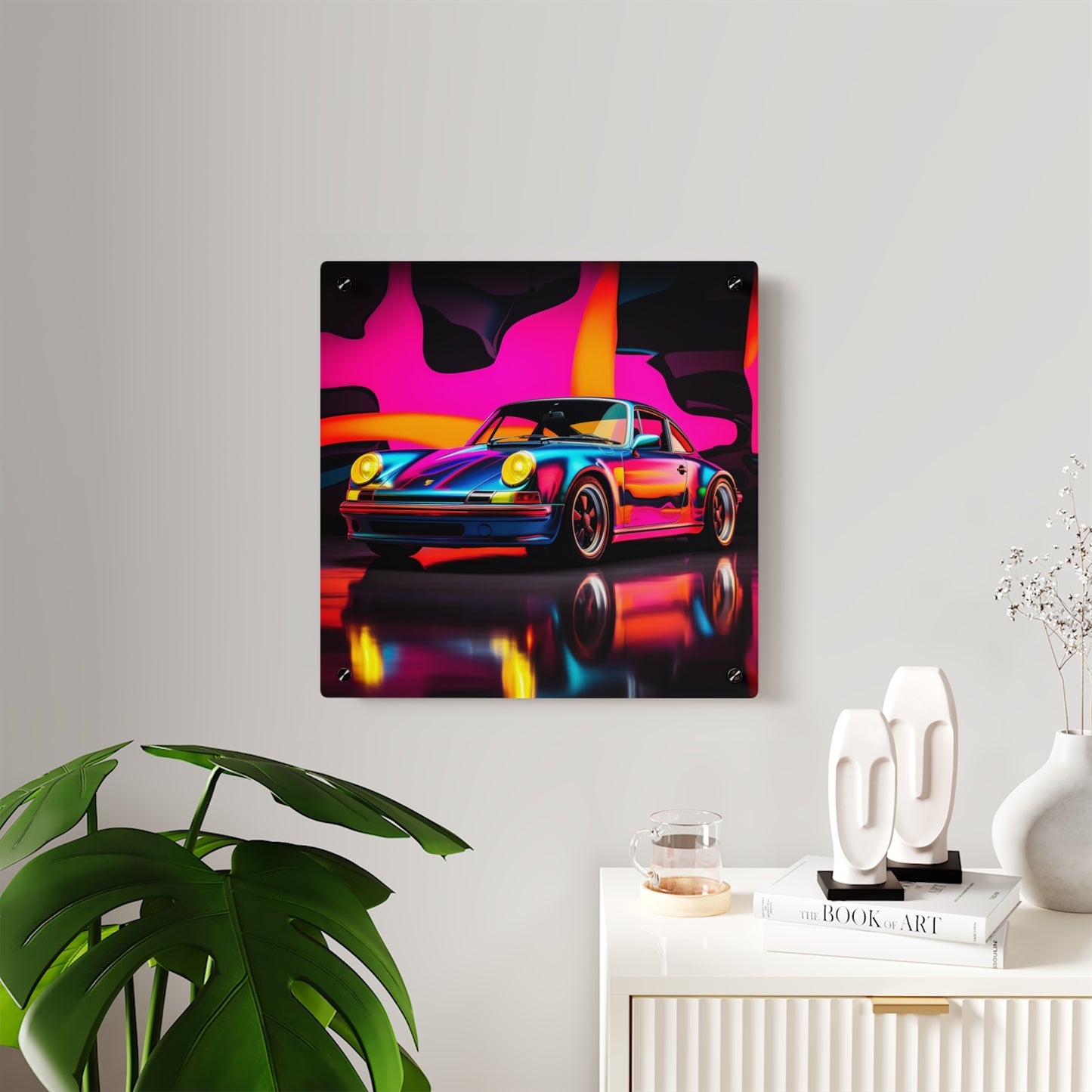 Acrylic Wall Art Panels Macro Porsche 2