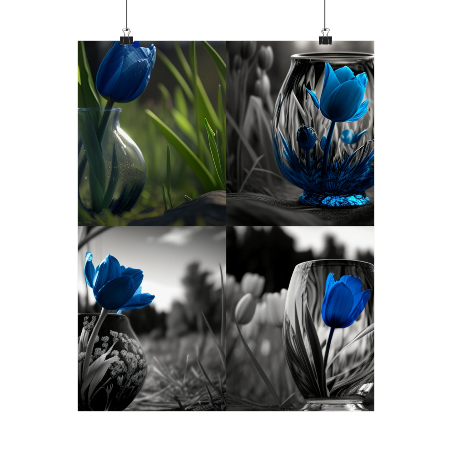 Premium Matte Vertical Posters Tulip 5