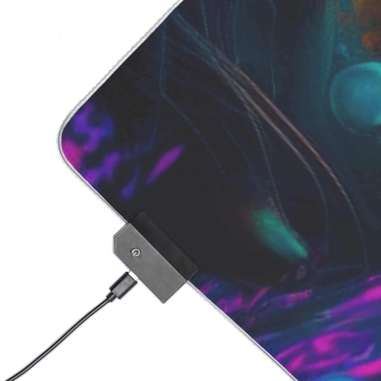 LED Gaming Mouse Pad Florescent Glow 3