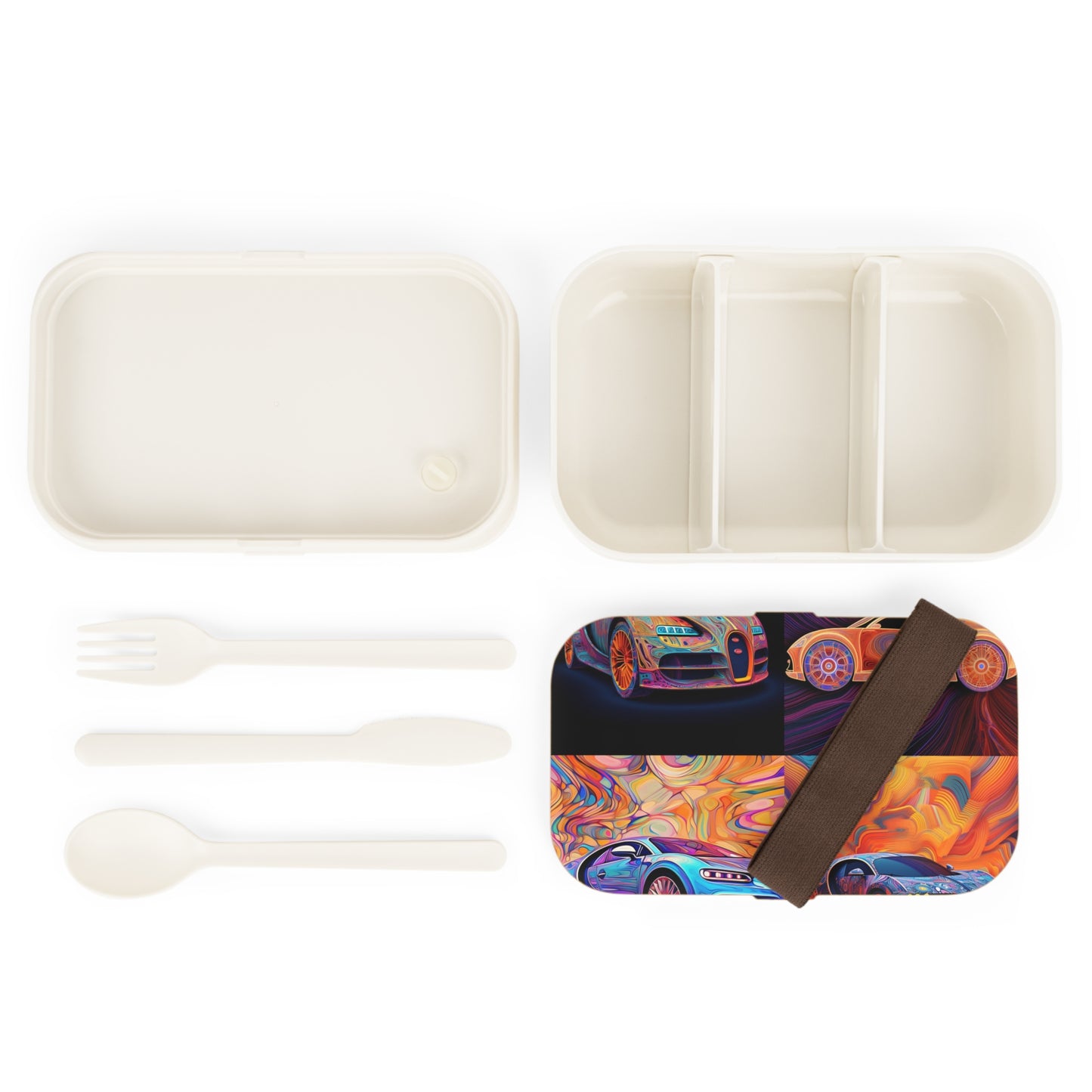 Bento Lunch Box Bugatti Abstract Concept 5