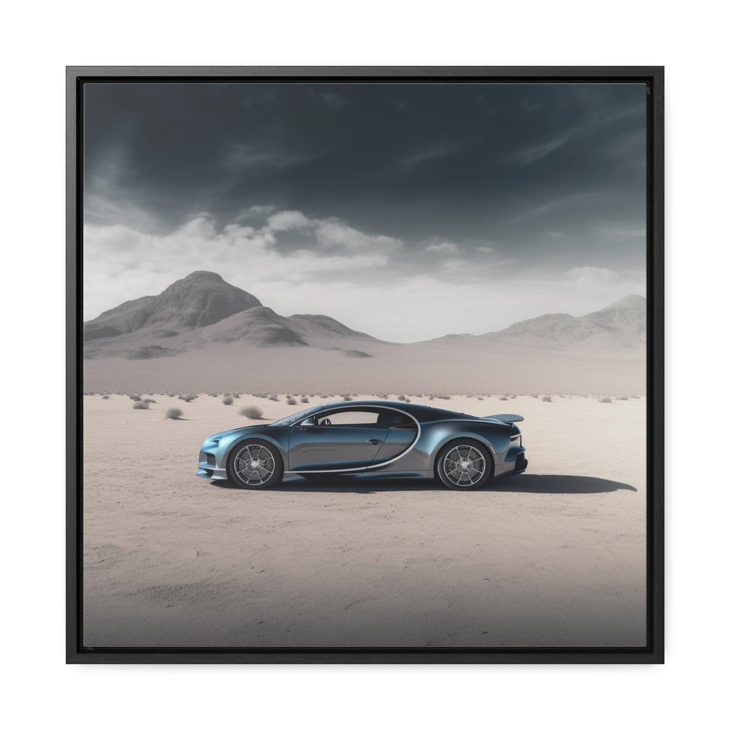 Gallery Canvas Wraps, Square Frame Bugatti Real Look 1