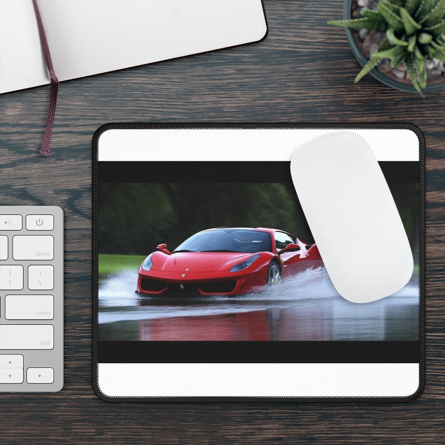 Gaming Mouse Pad  Water Ferrari Splash 2