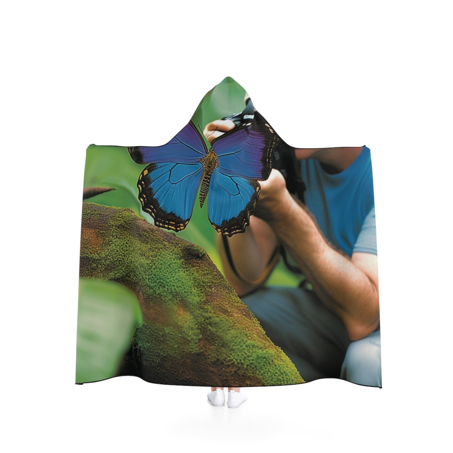 Hooded Blanket Jungle Butterfly 4