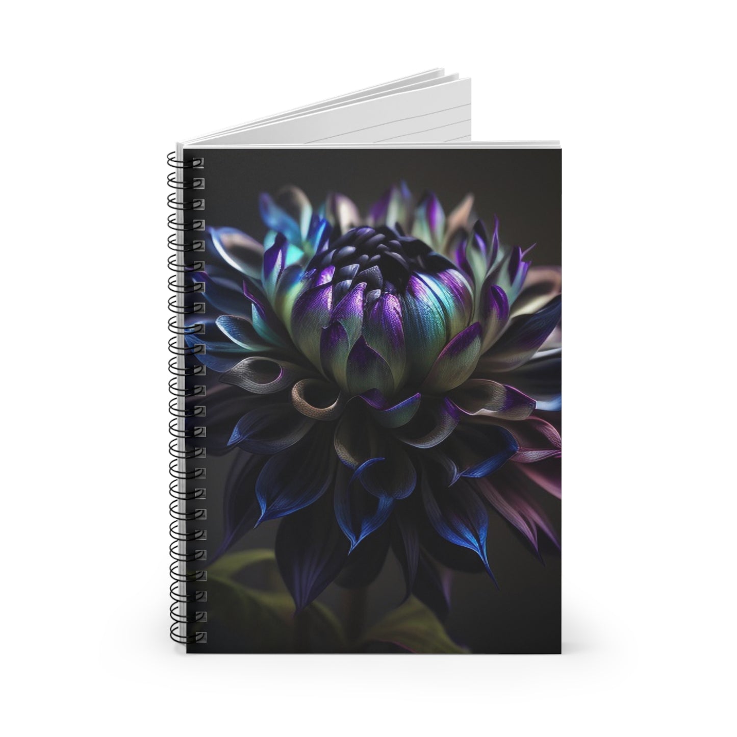 Spiral Notebook - Ruled Line Dahlia Purple 4