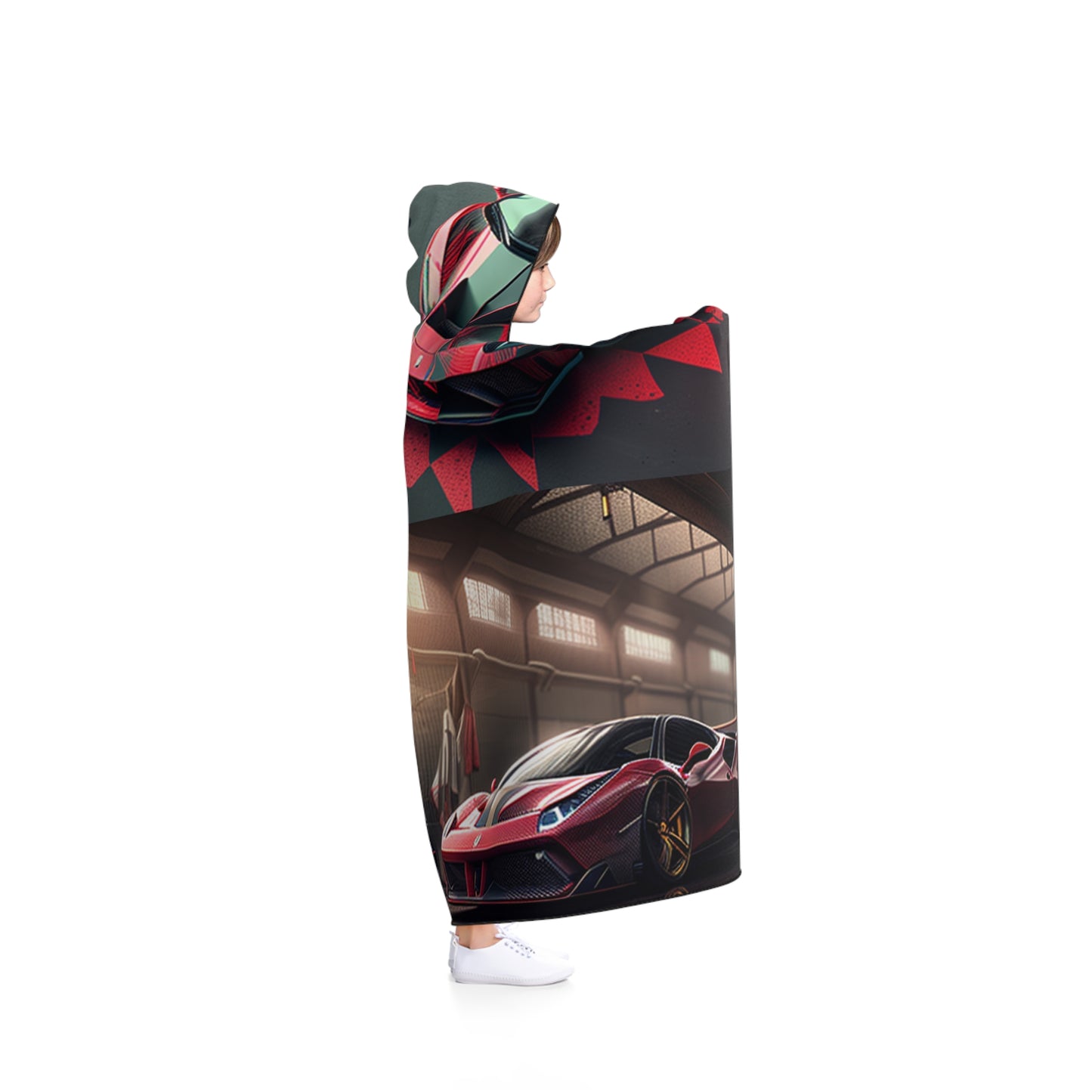 Hooded Blanket Ferrari Hyper 5