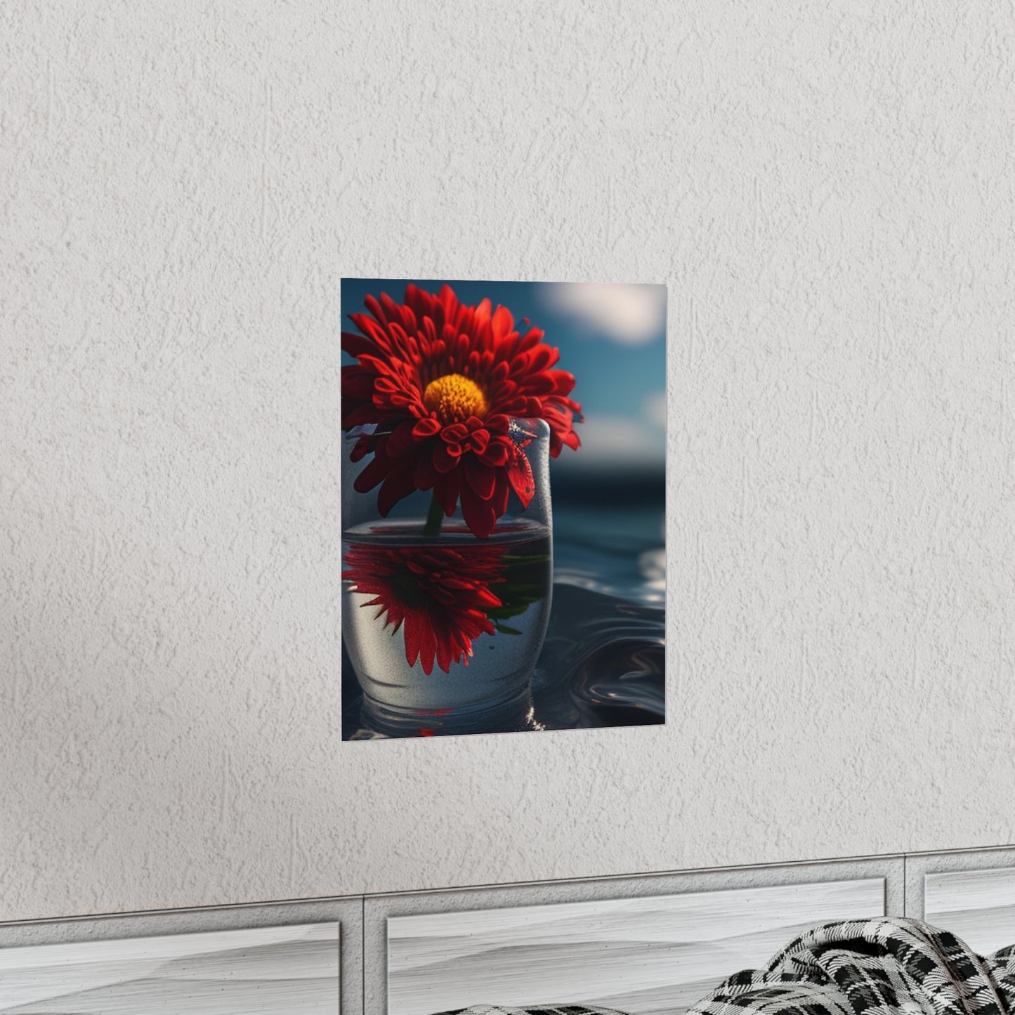 Premium Matte Vertical Posters Chrysanthemum 3