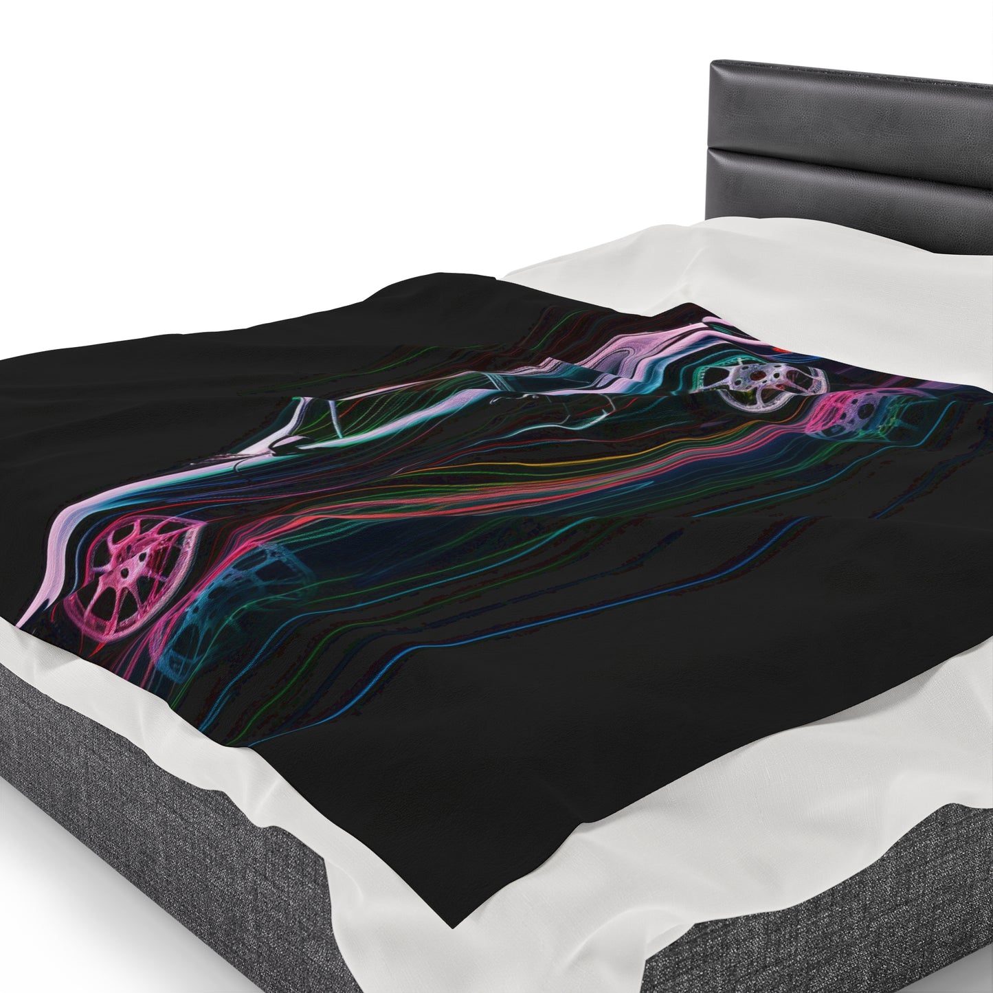 Velveteen Plush Blanket Porsche 933 1