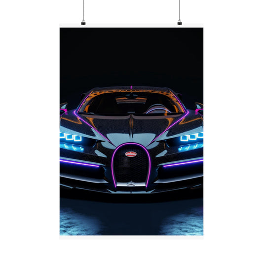 Premium Matte Vertical Posters Hyper Bugatti Chiron 2