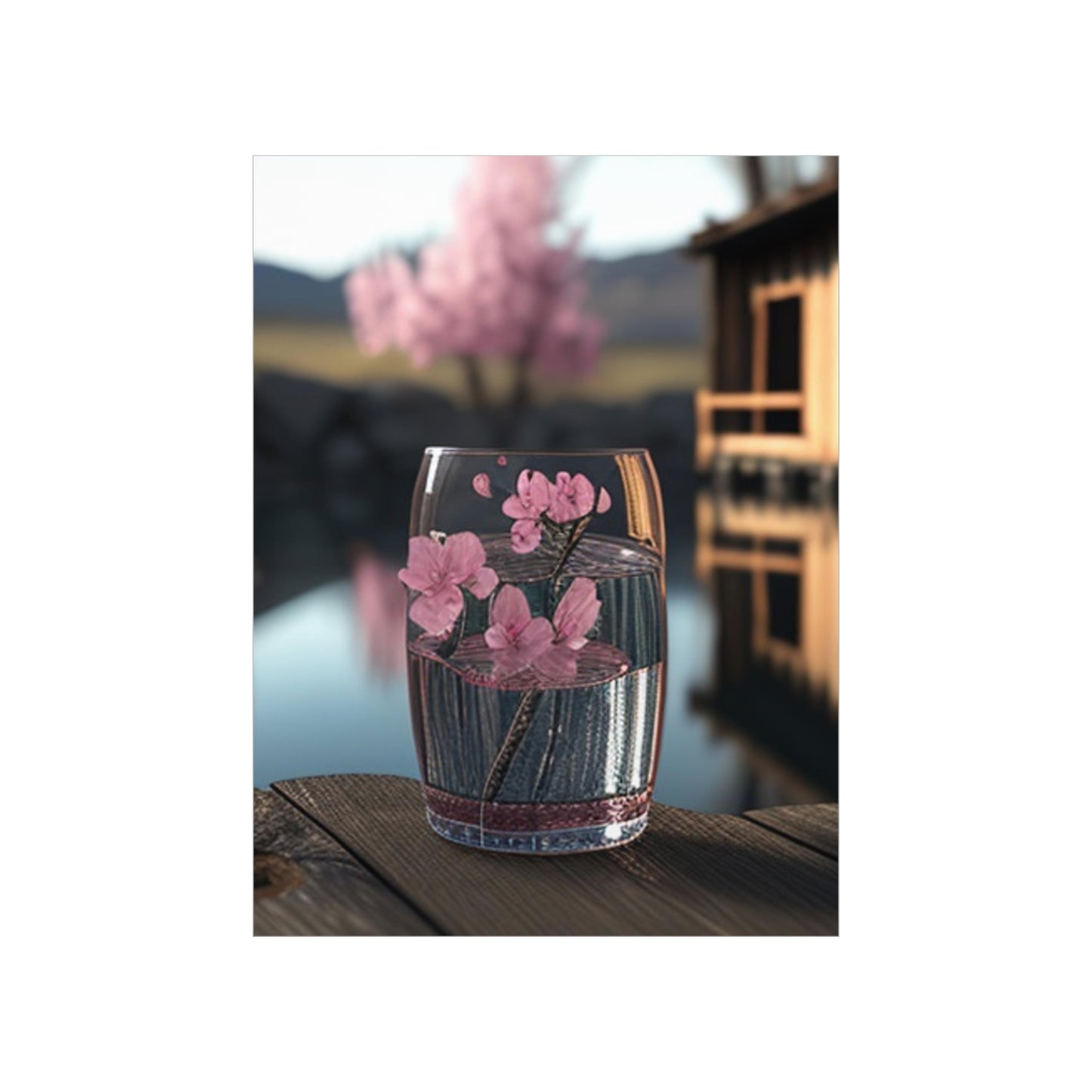 Premium Matte Vertical Posters Cherry Blossom 1