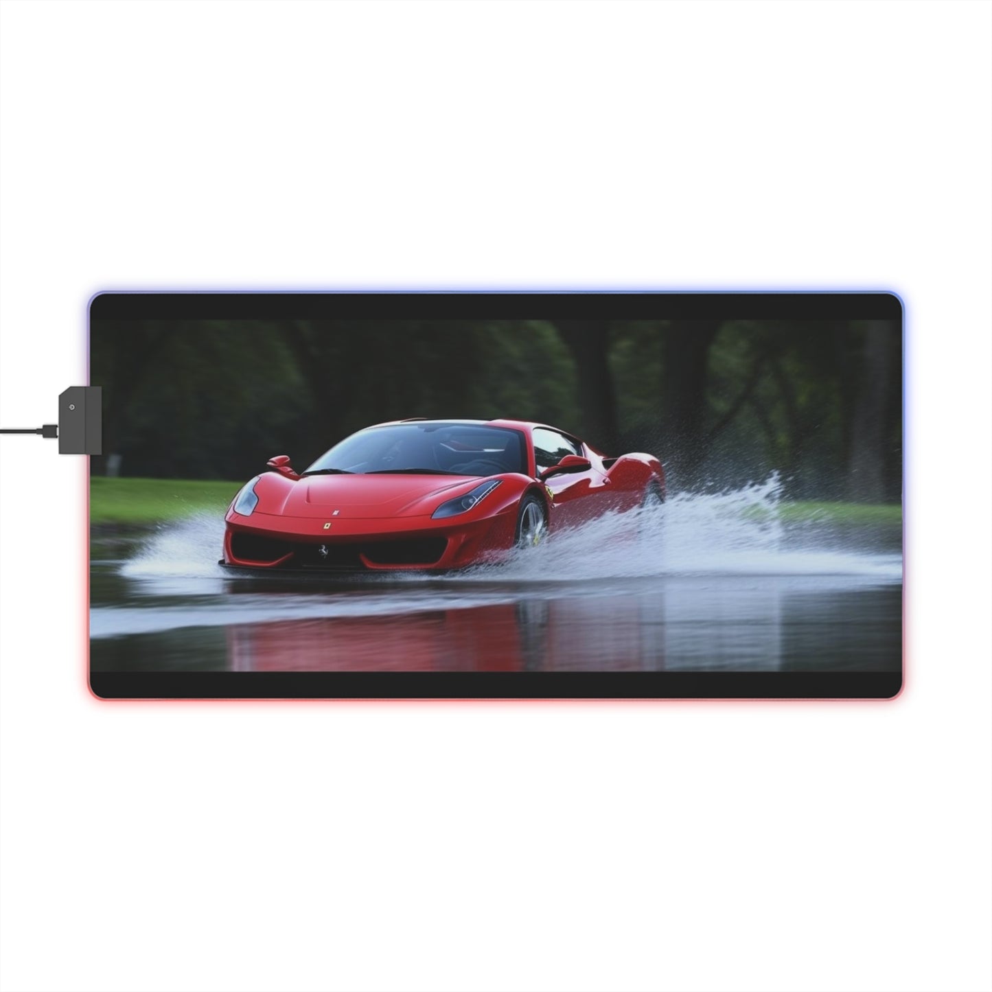 LED Gaming Mouse Pad Water Ferrari Splash 2