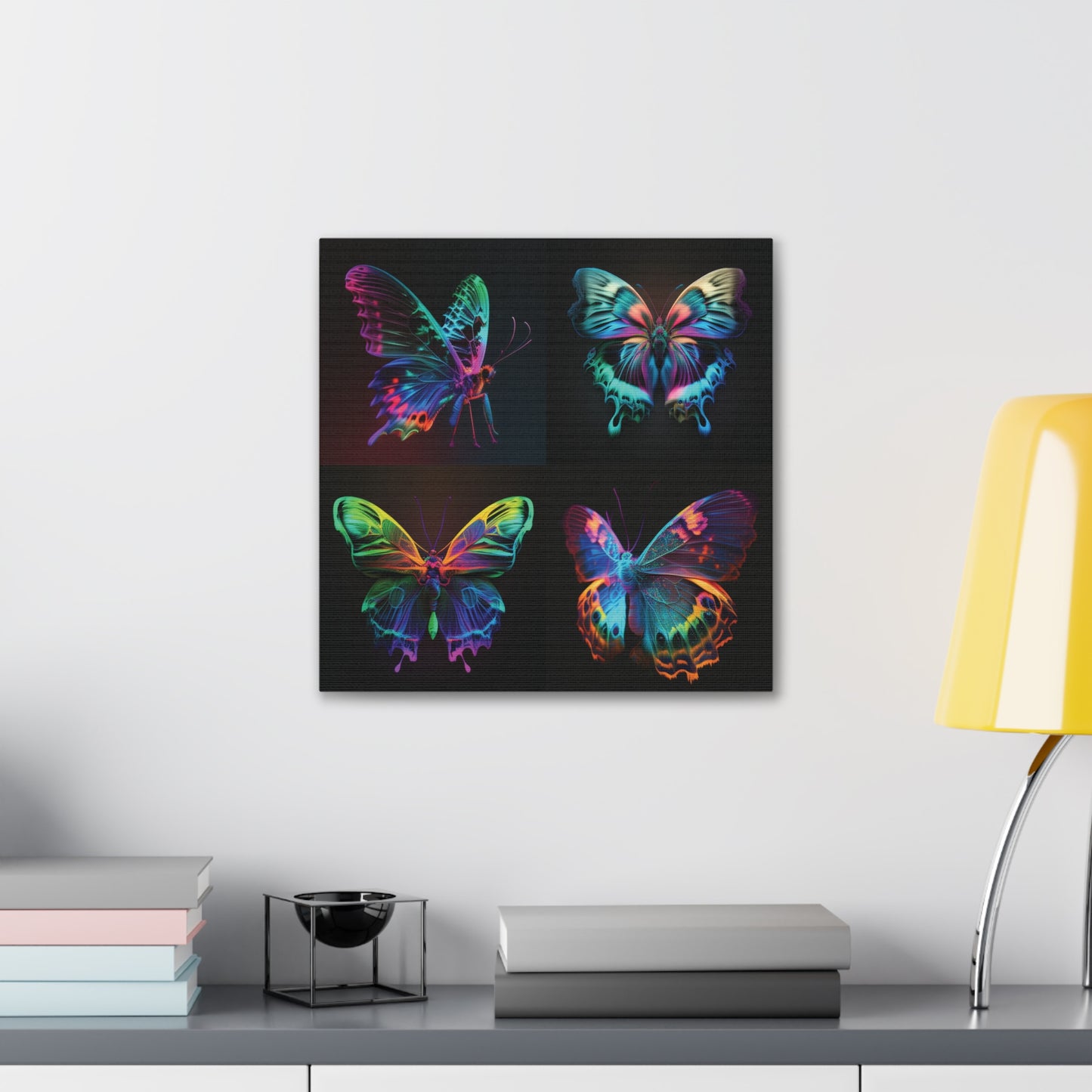 Canvas Gallery Wraps Raw Hyper Color Butterfly 5