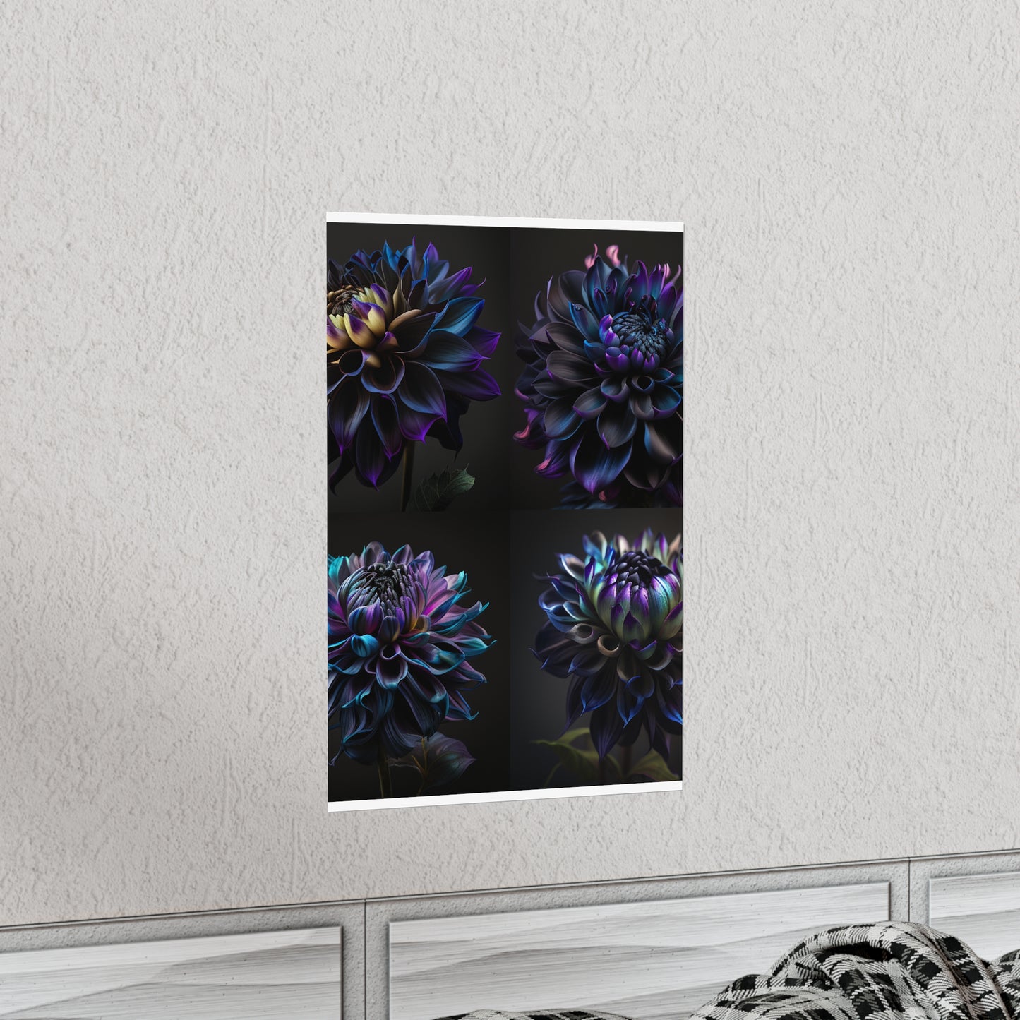 Premium Matte Vertical Posters Dahlia Purple 5