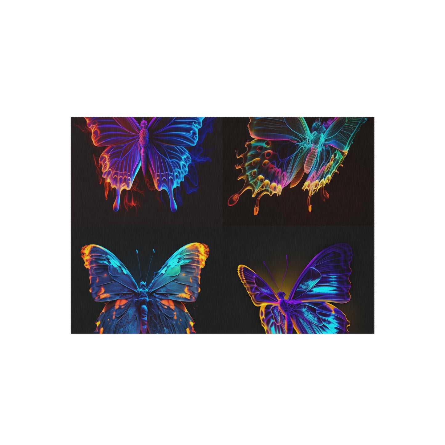 Outdoor Rug  Thermal Butterfly 5