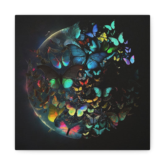 Canvas Gallery Wraps Moon Butterfly 4