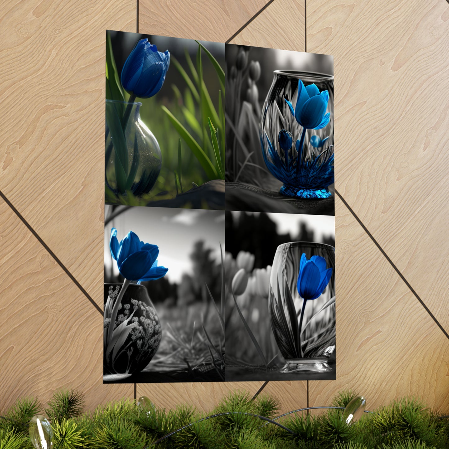 Premium Matte Vertical Posters Tulip 5