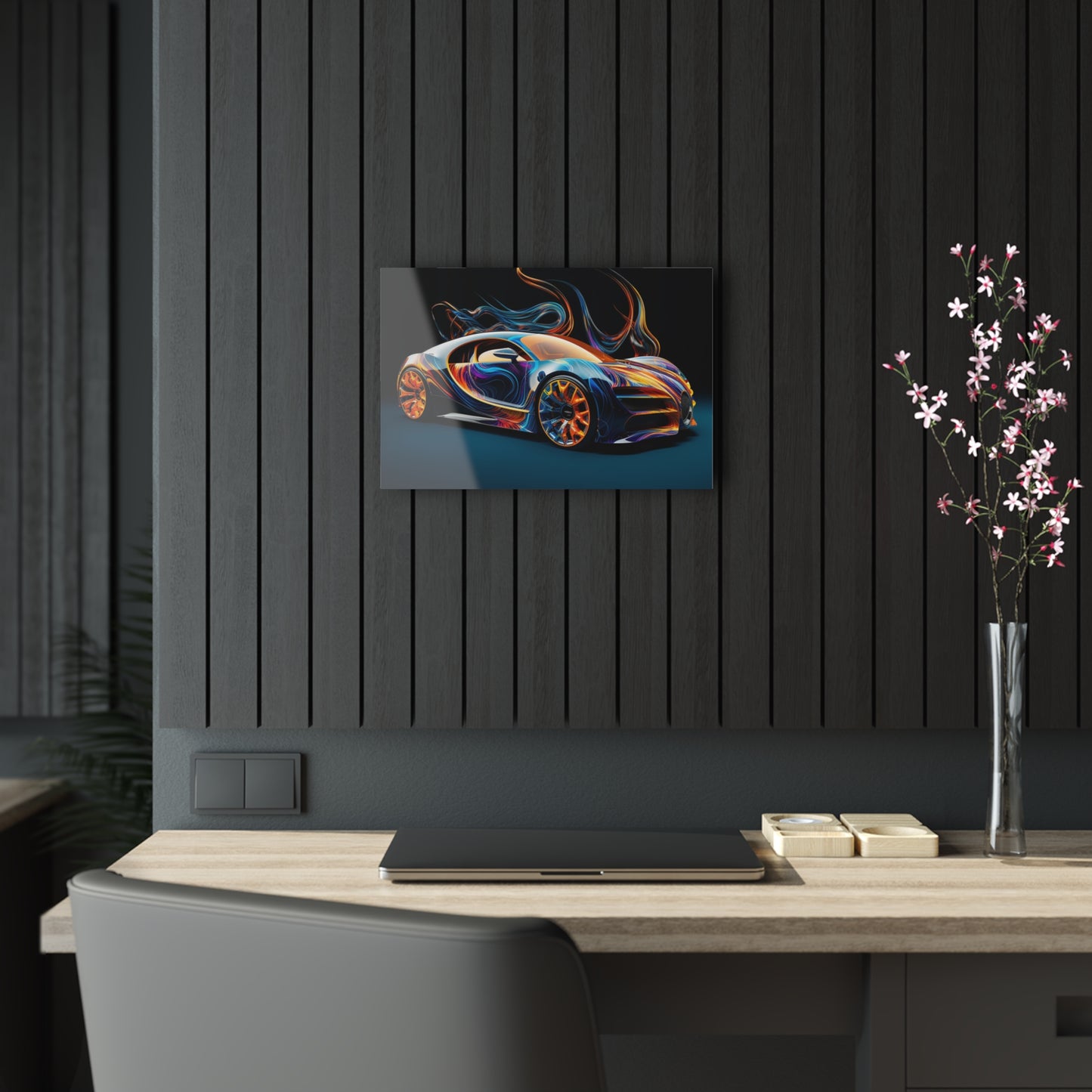 Acrylic Prints Bugatti Abstract Flair 2