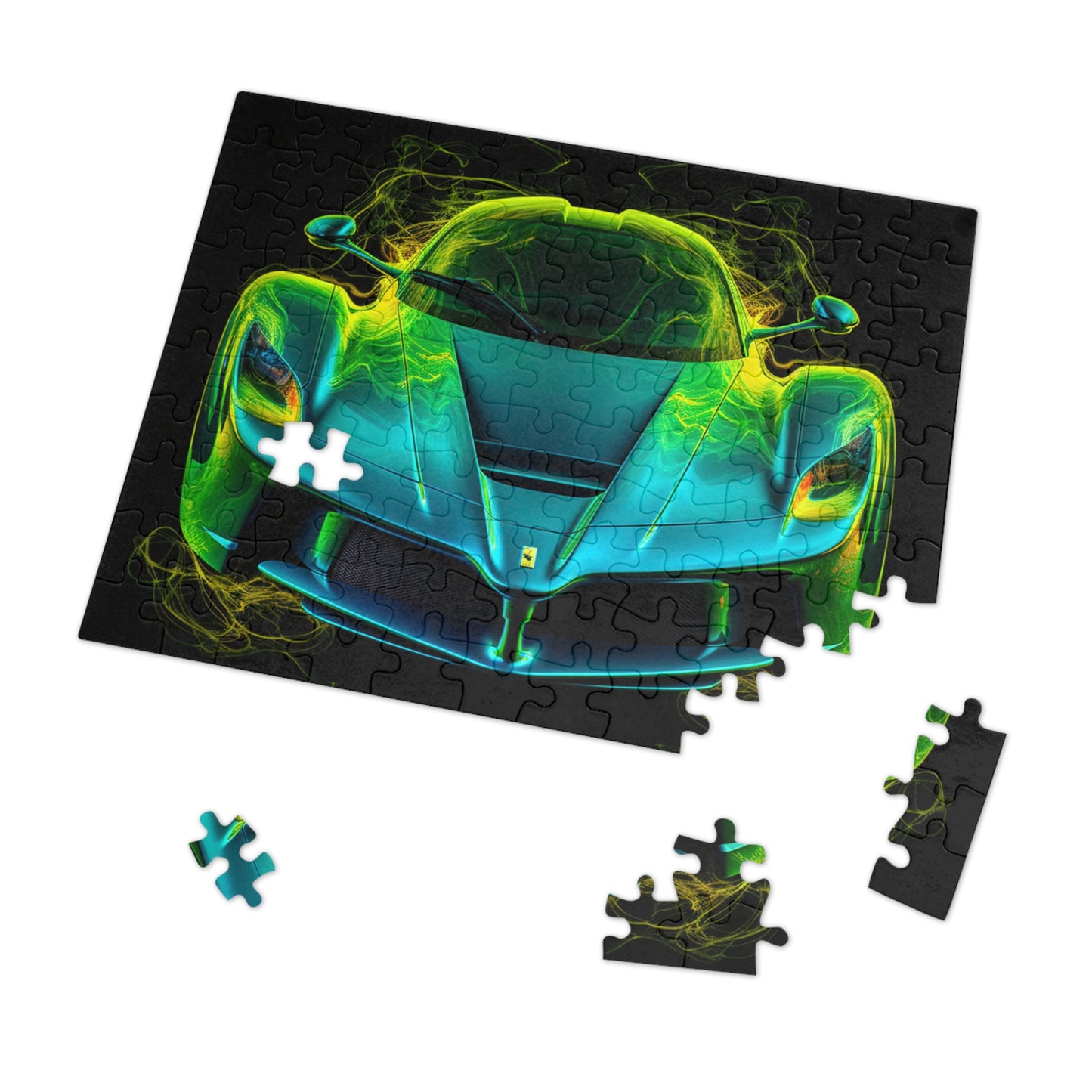 Jigsaw Puzzle (30, 110, 252, 500,1000-Piece) Ferrari Neon 2
