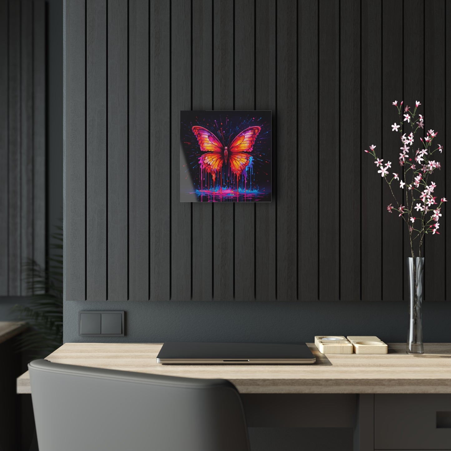 Acrylic Prints Pink Butterfly Flair 4