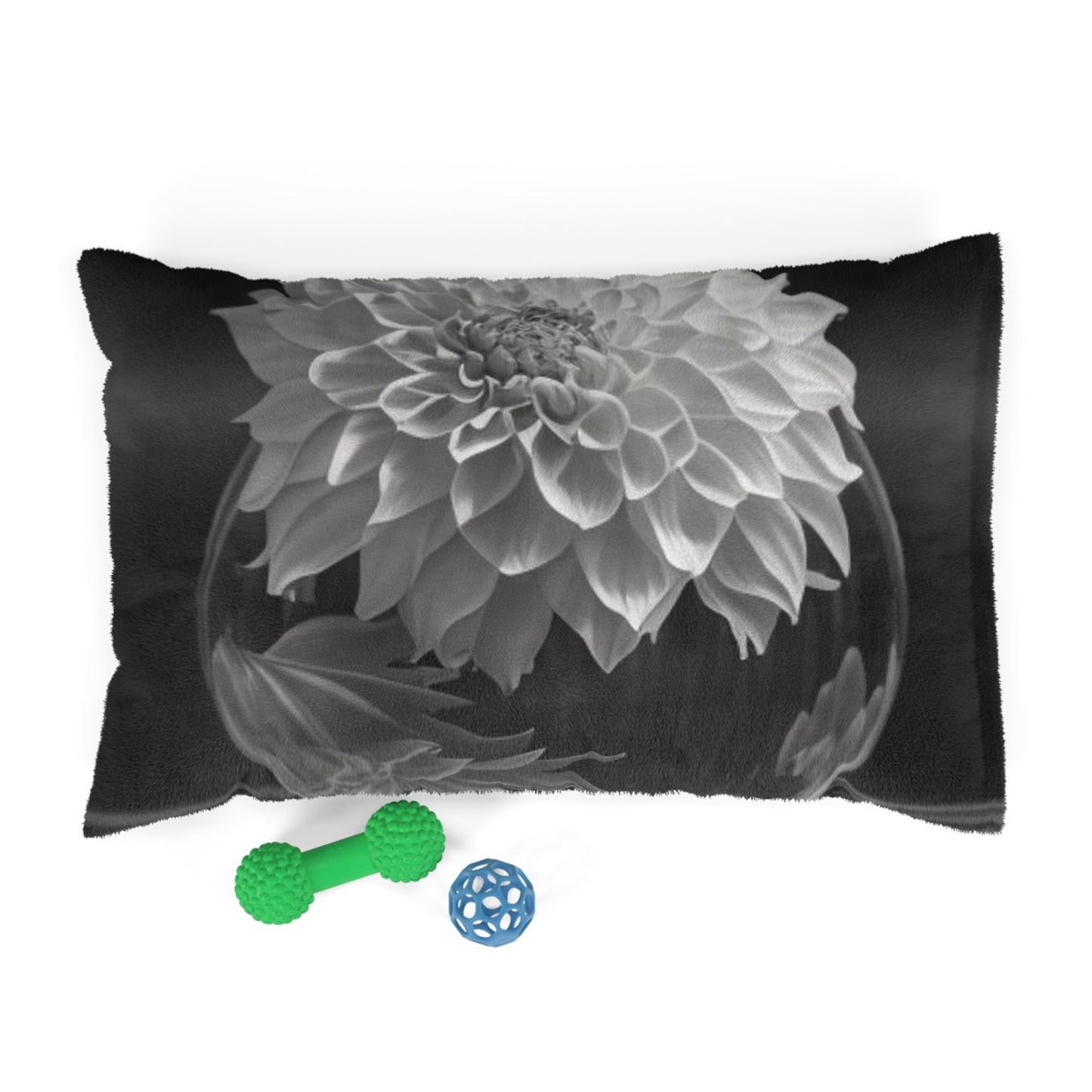 Pet Bed White Dahlia 1