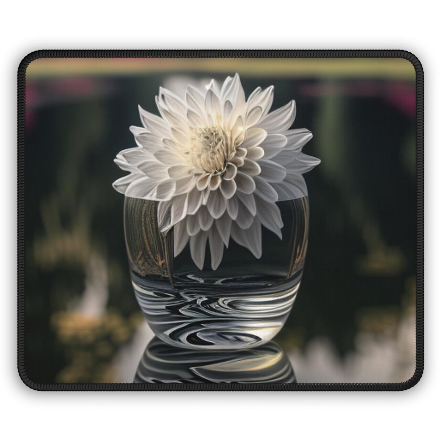 Gaming Mouse Pad  White Dahlia 2