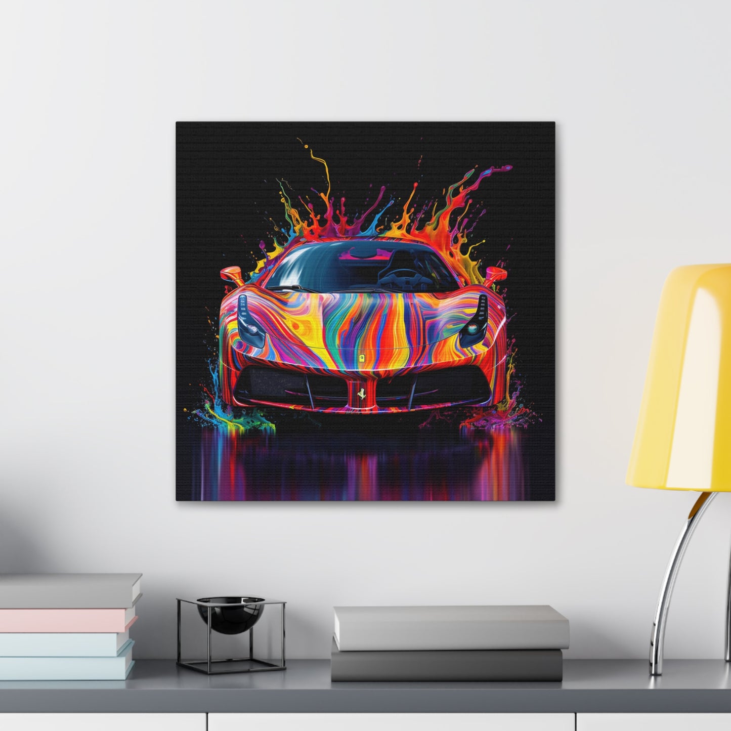 Canvas Gallery Wraps Ferrari Fusion Water 4