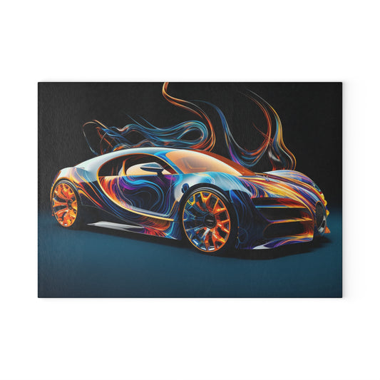 Glass Cutting Board Bugatti Abstract Flair 2