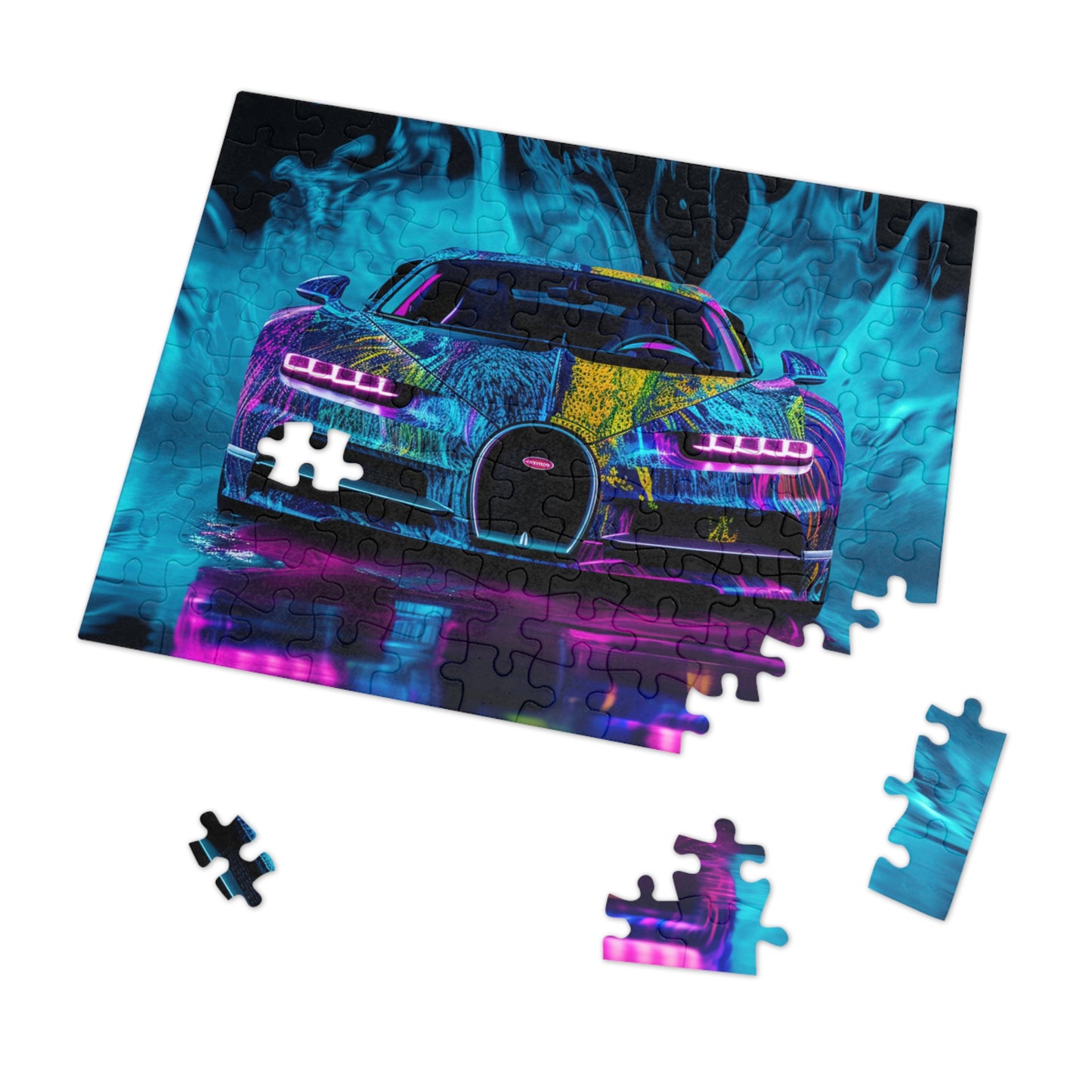 Jigsaw Puzzle (30, 110, 252, 500,1000-Piece) Bugatti Water 2