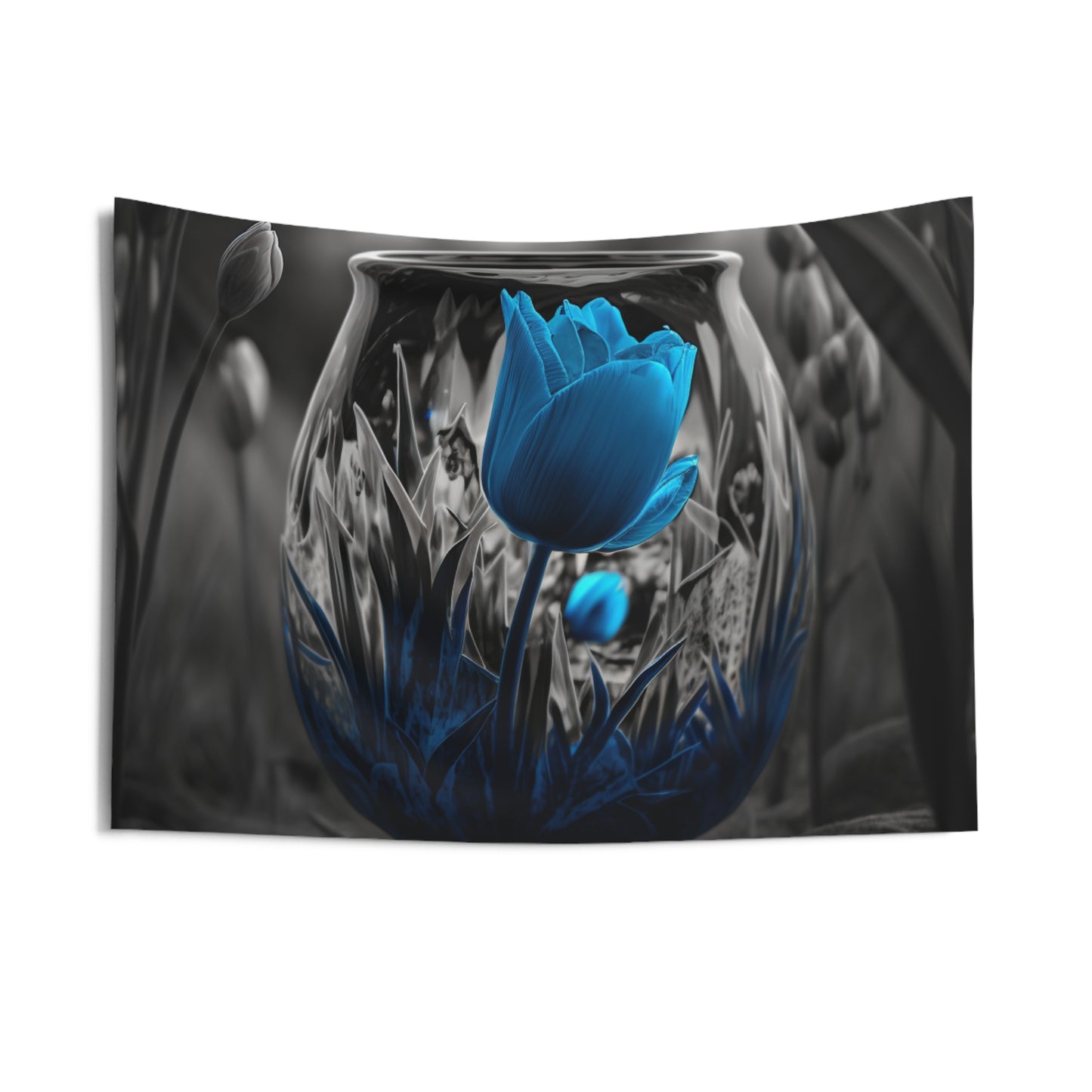 Indoor Wall Tapestries Tulip Blue 6