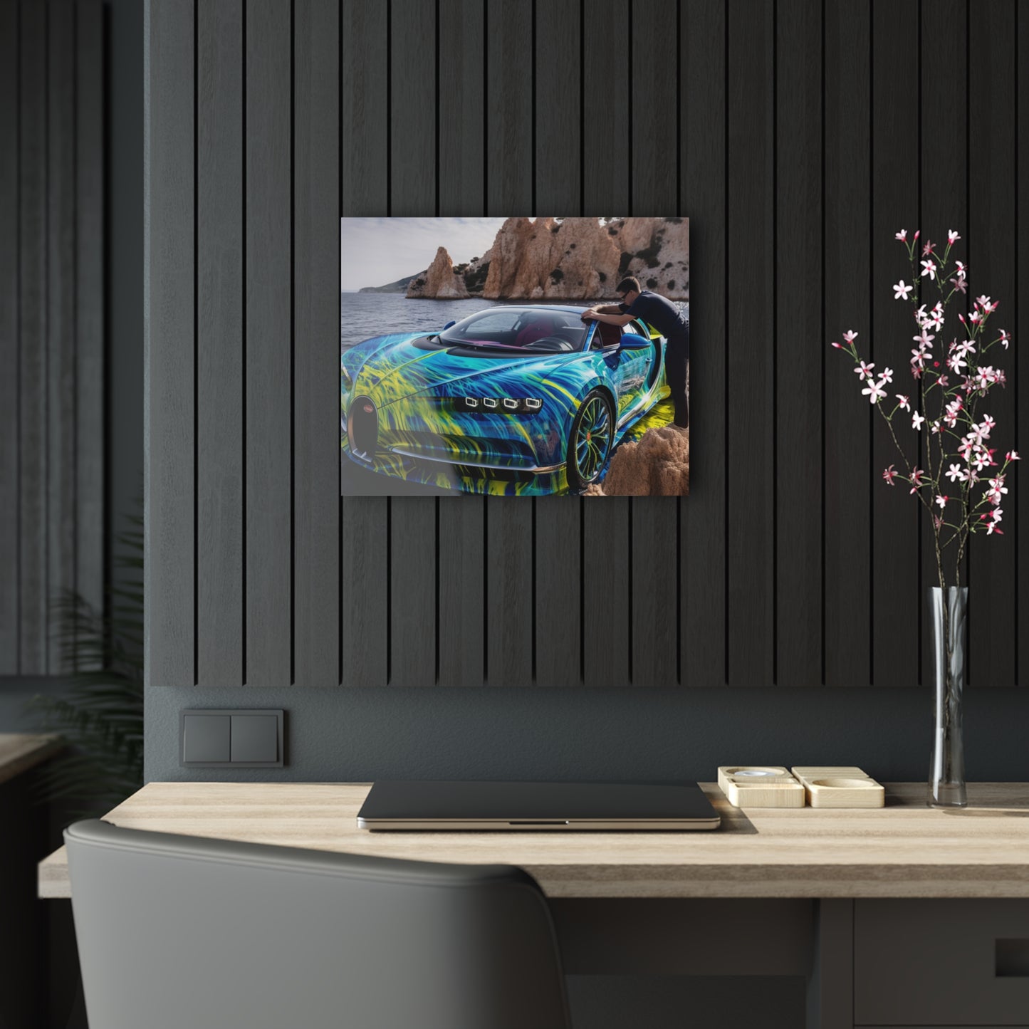 Acrylic Prints Bugatti Water 1