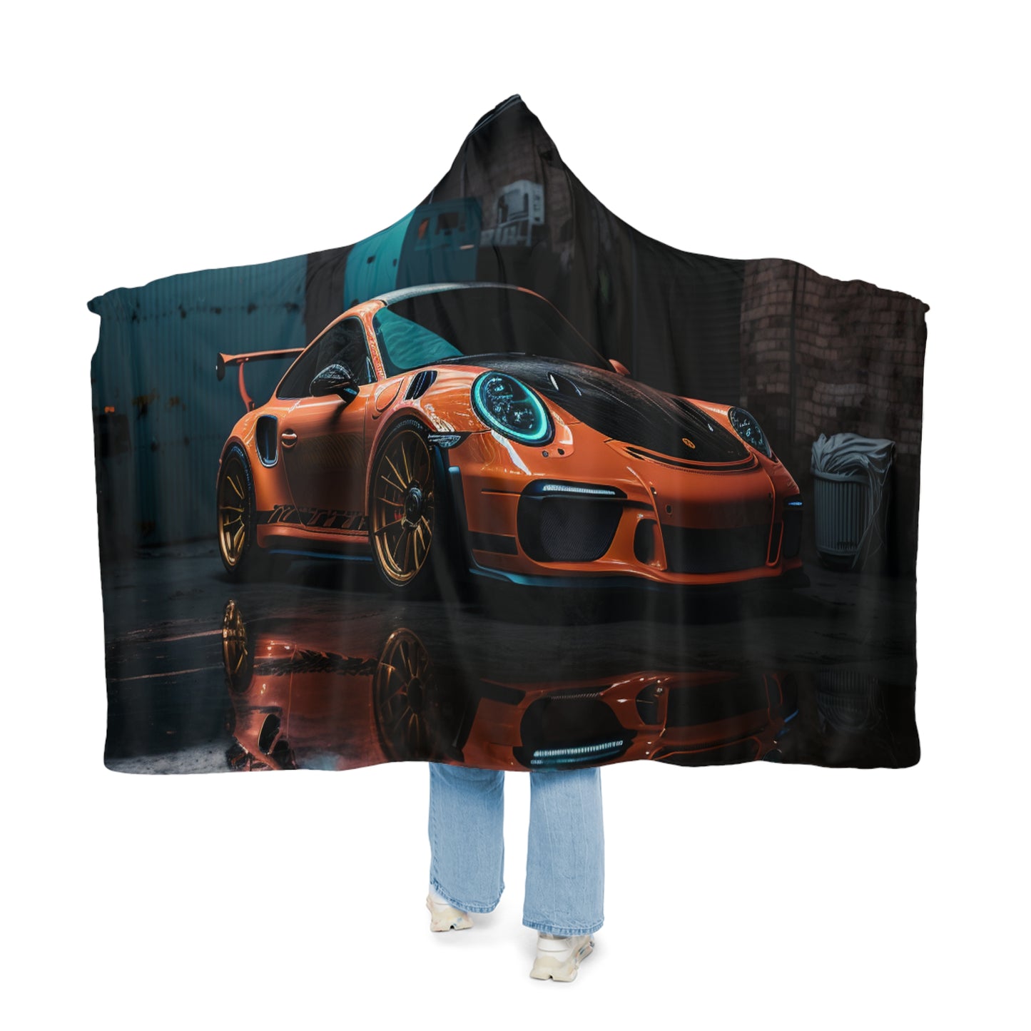 Snuggle Hooded Blanket Porsche Color 1