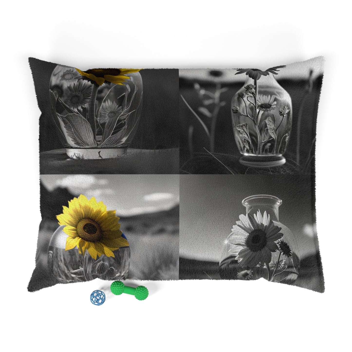 Pet Bed Yellw Sunflower in a vase 5