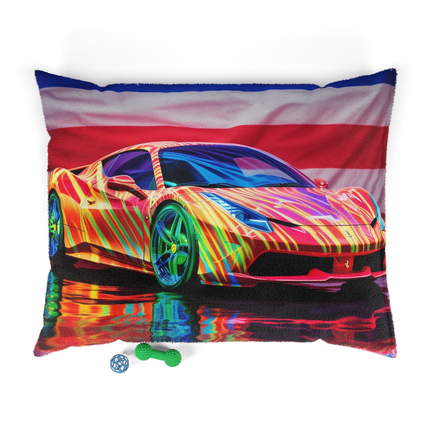 Pet Bed Hyper Colorfull Ferrari 4