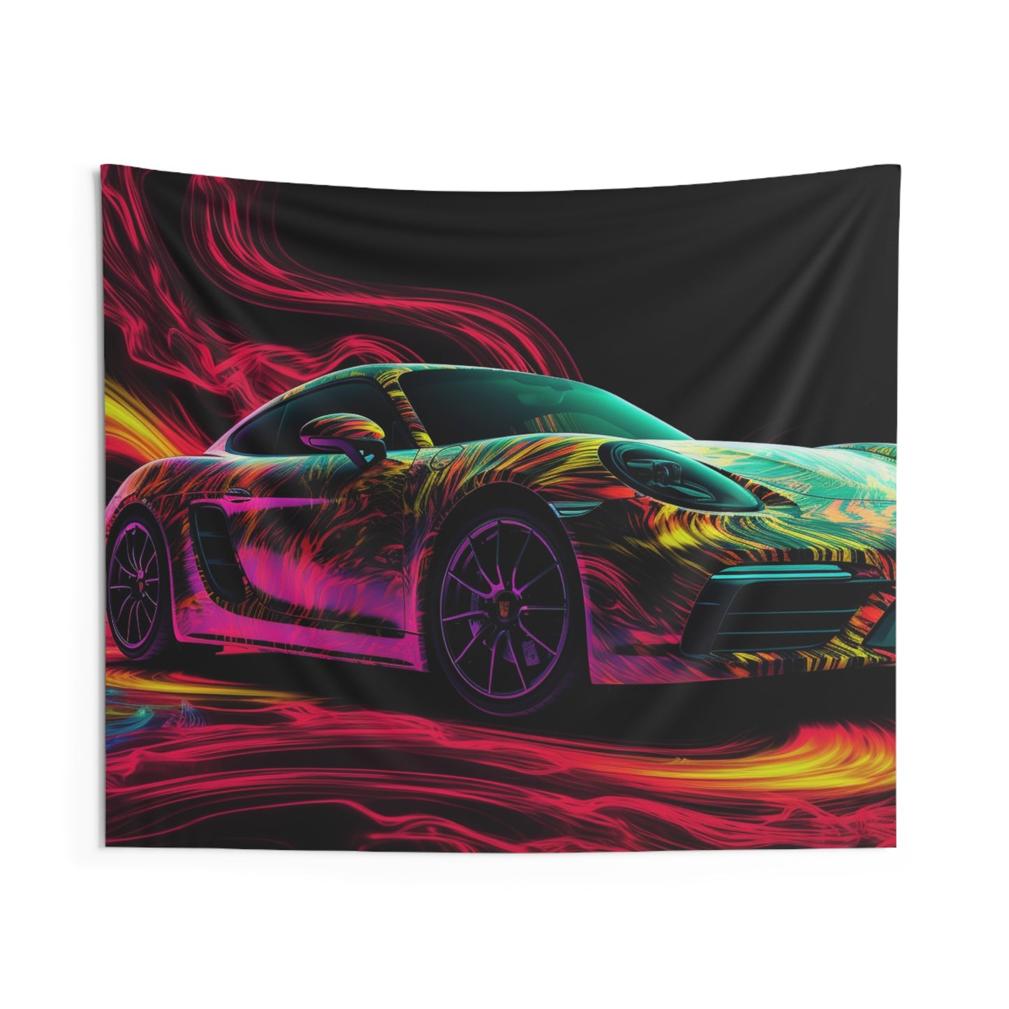 Indoor Wall Tapestries Porsche Flair 1