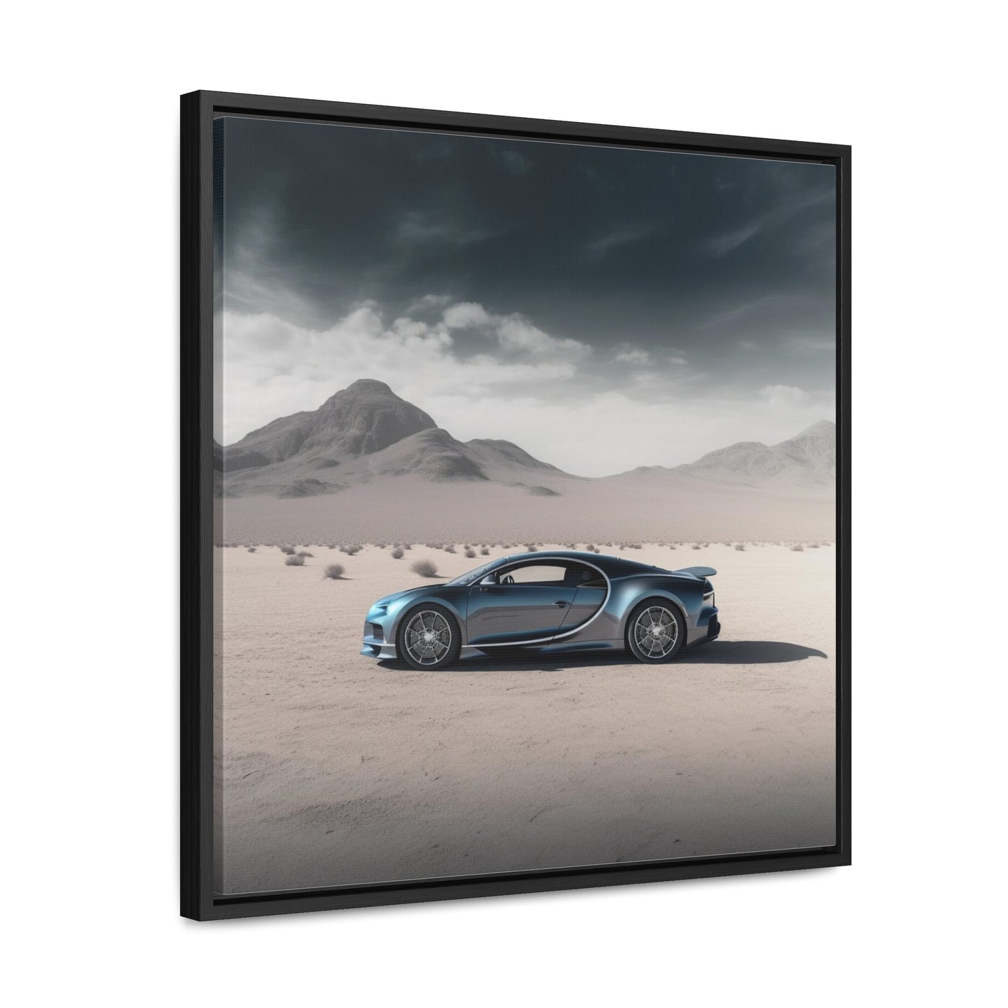 Gallery Canvas Wraps, Square Frame Bugatti Real Look 1