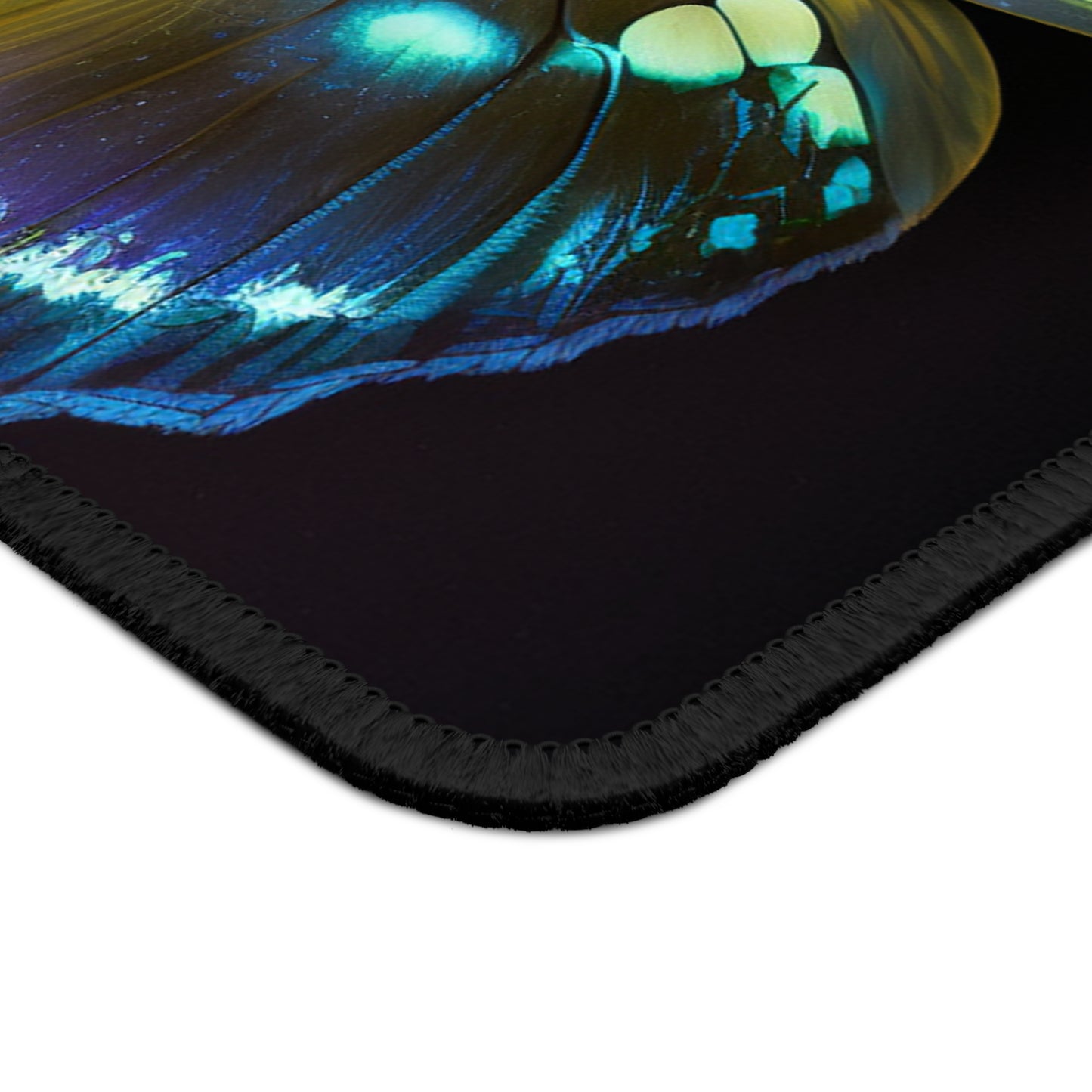 Gaming Mouse Pad  Neon Hue Butterfly 1