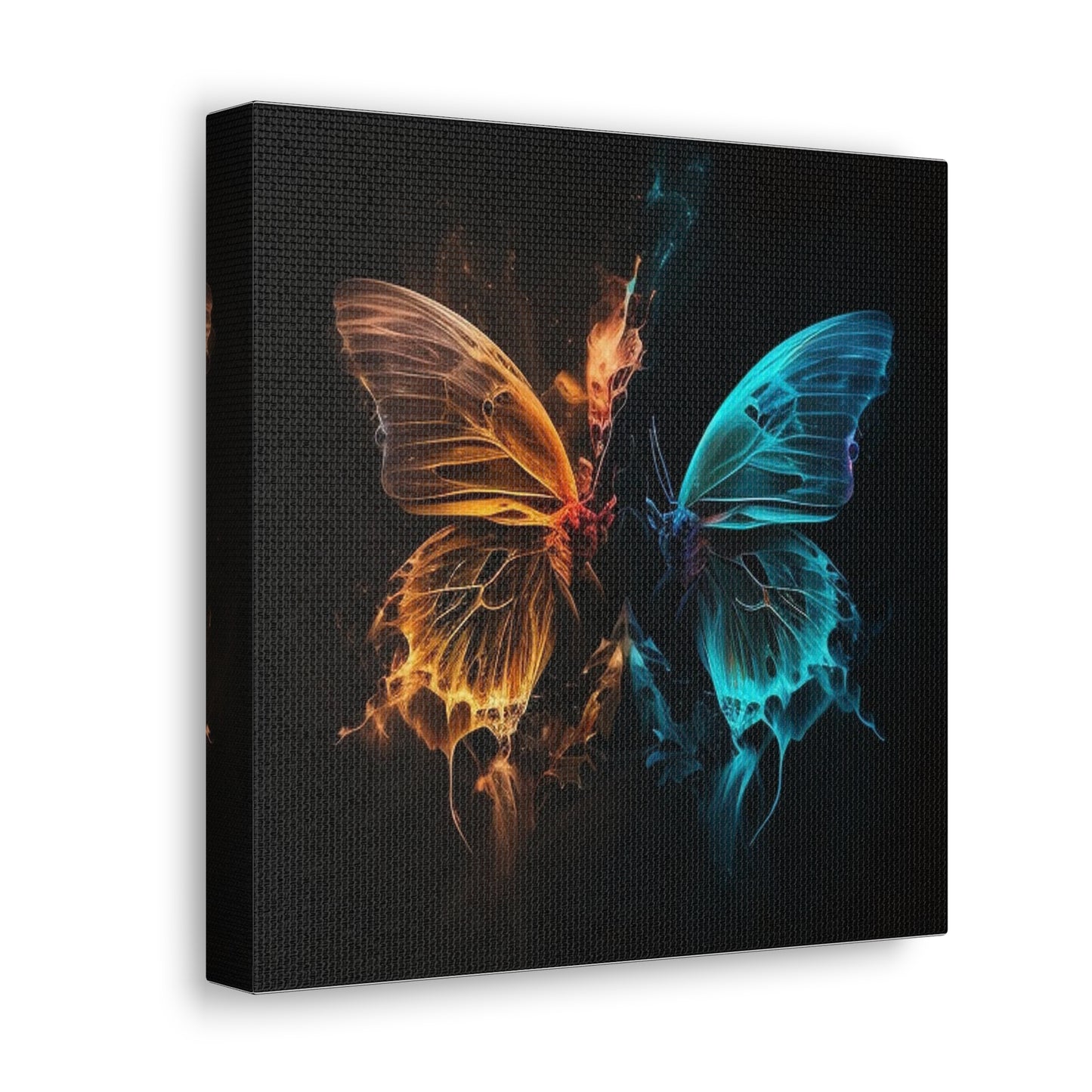 Canvas Gallery Wraps Neon Glo Butterfly 4