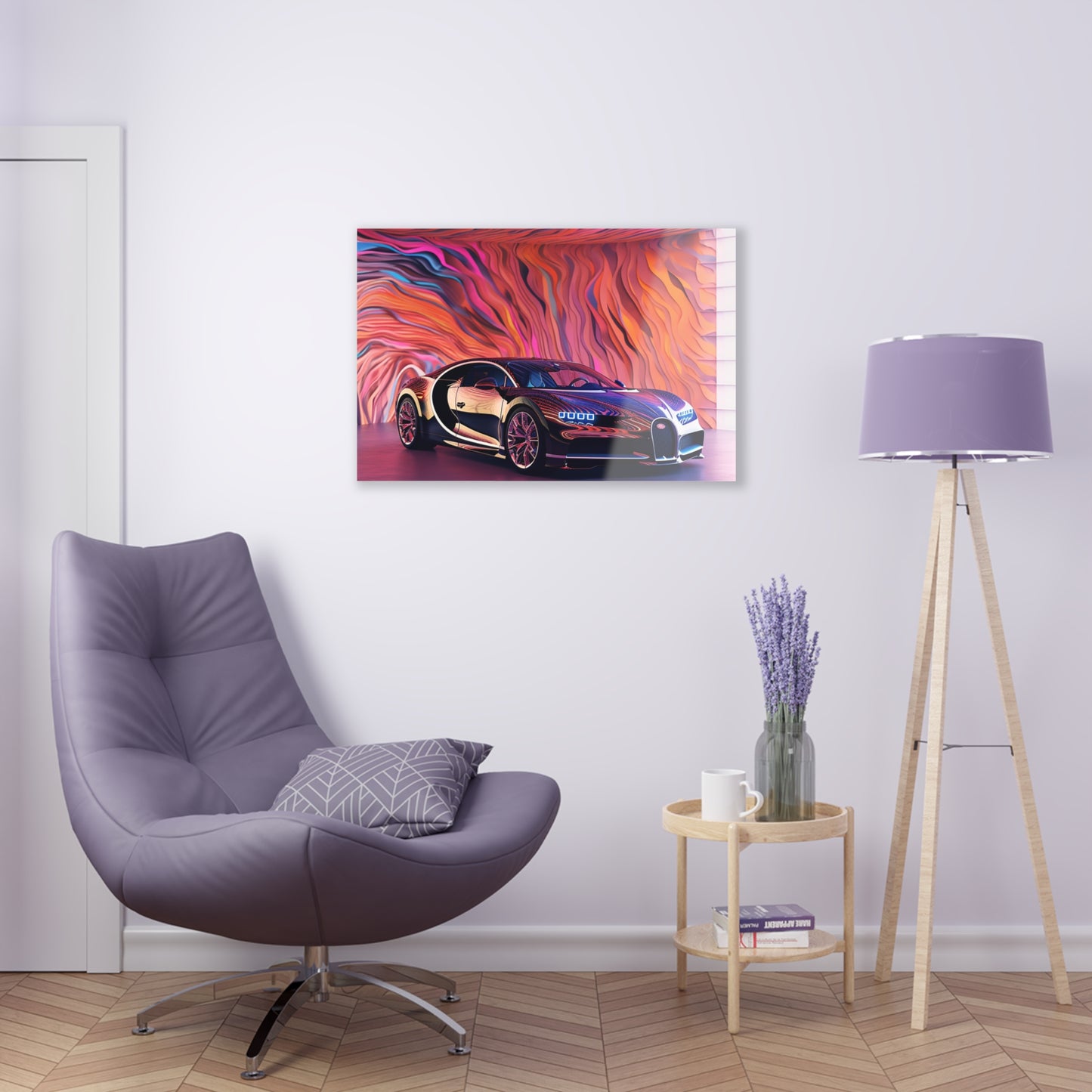 Acrylic Prints Bugatti Abstract Flair 4