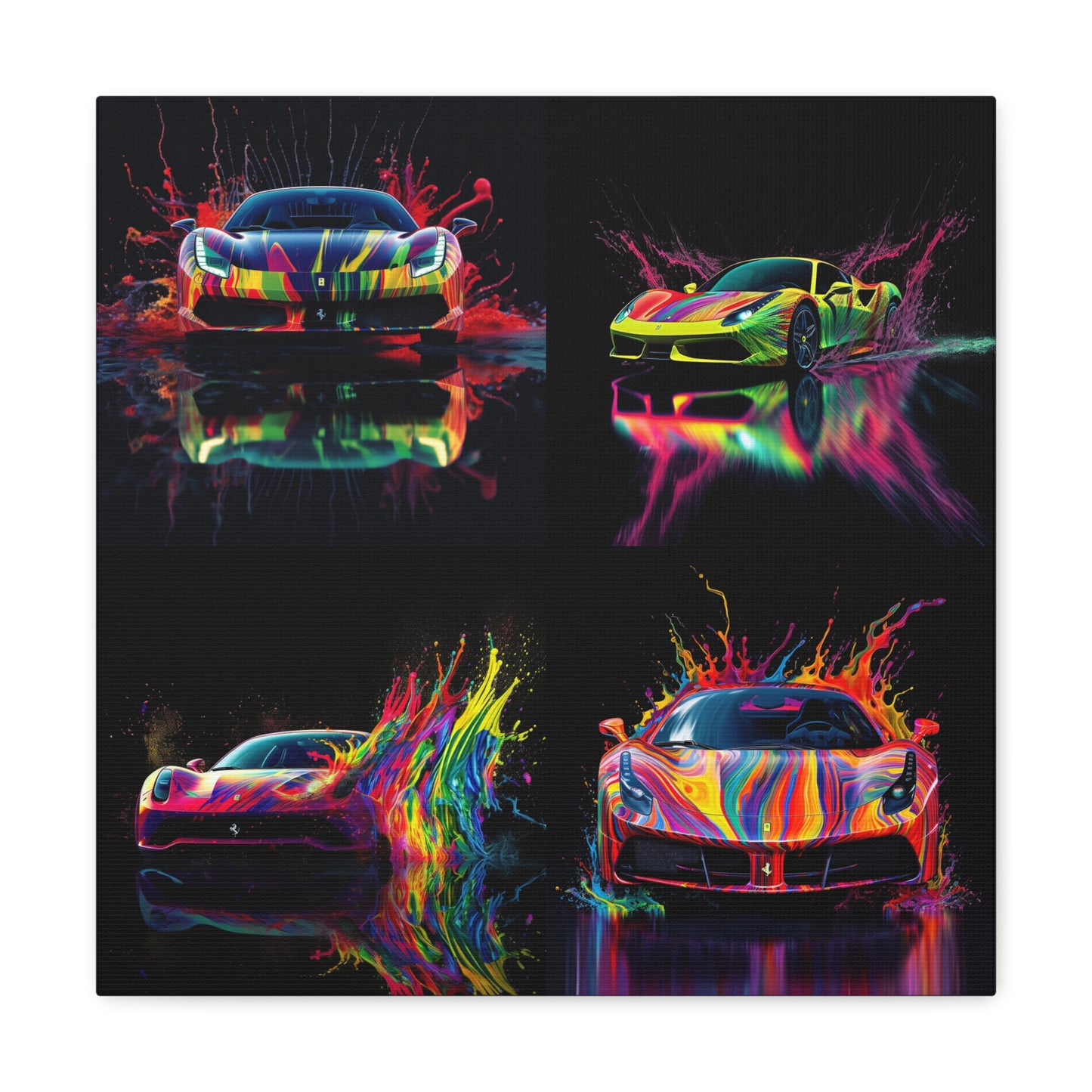 Canvas Gallery Wraps Ferrari Fusion Water 5