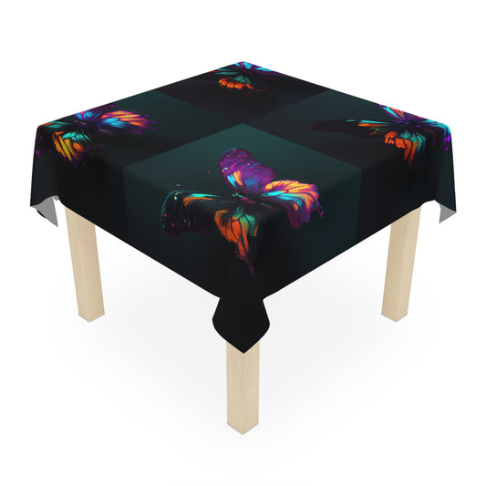 Tablecloth Hyper Colorful Butterfly Purple 5