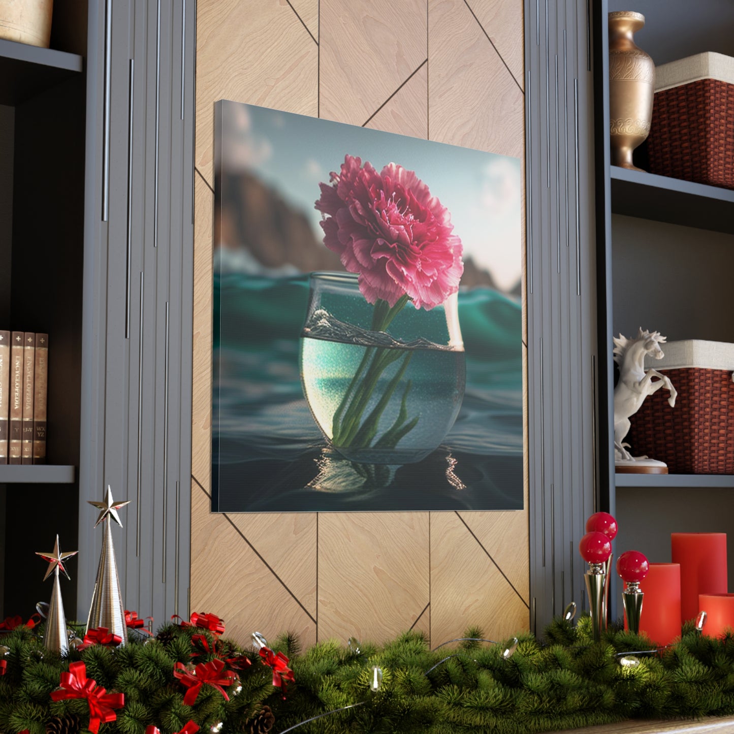 Canvas Gallery Wraps Carnation 1
